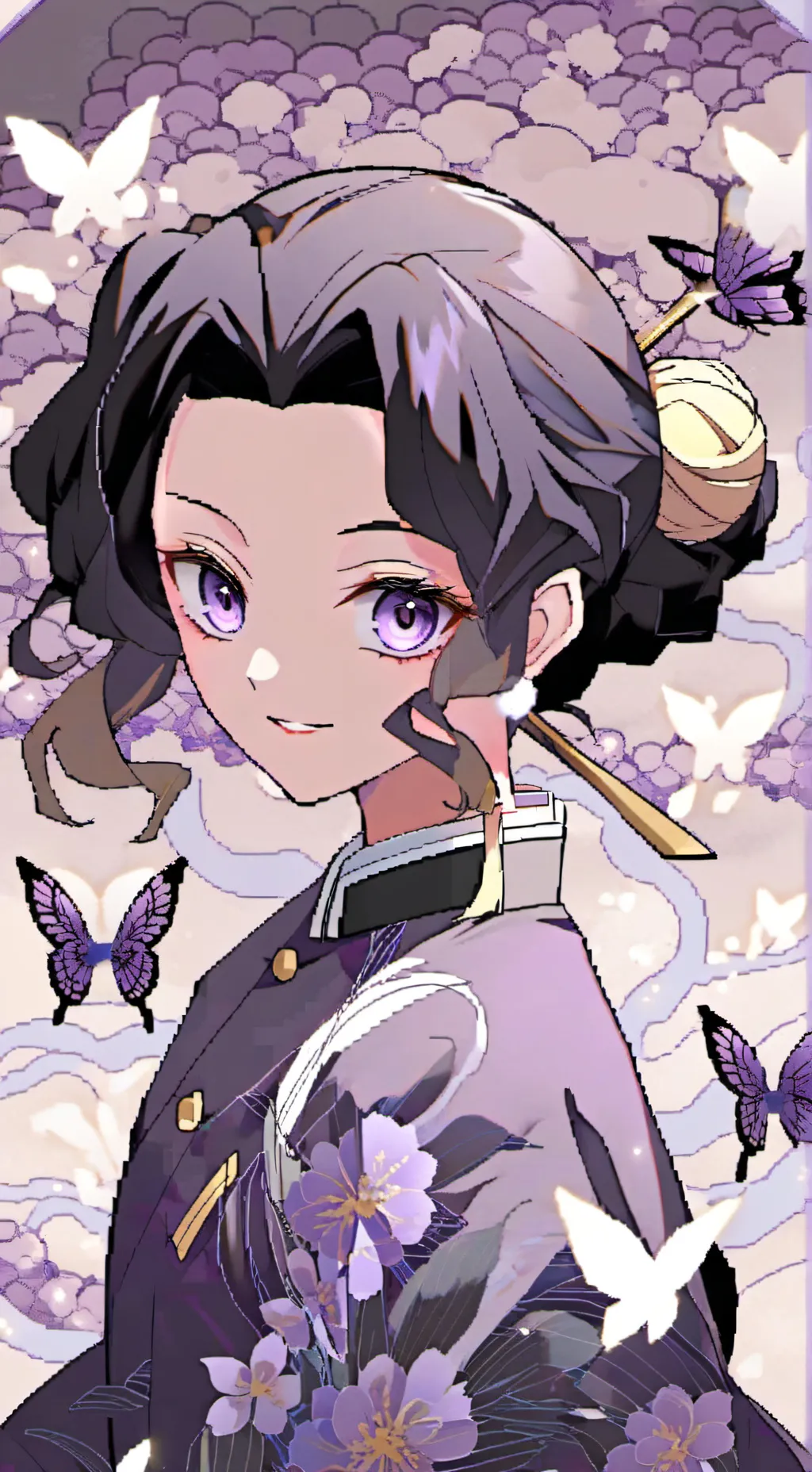 ai character: {Shinobu Kocho} background