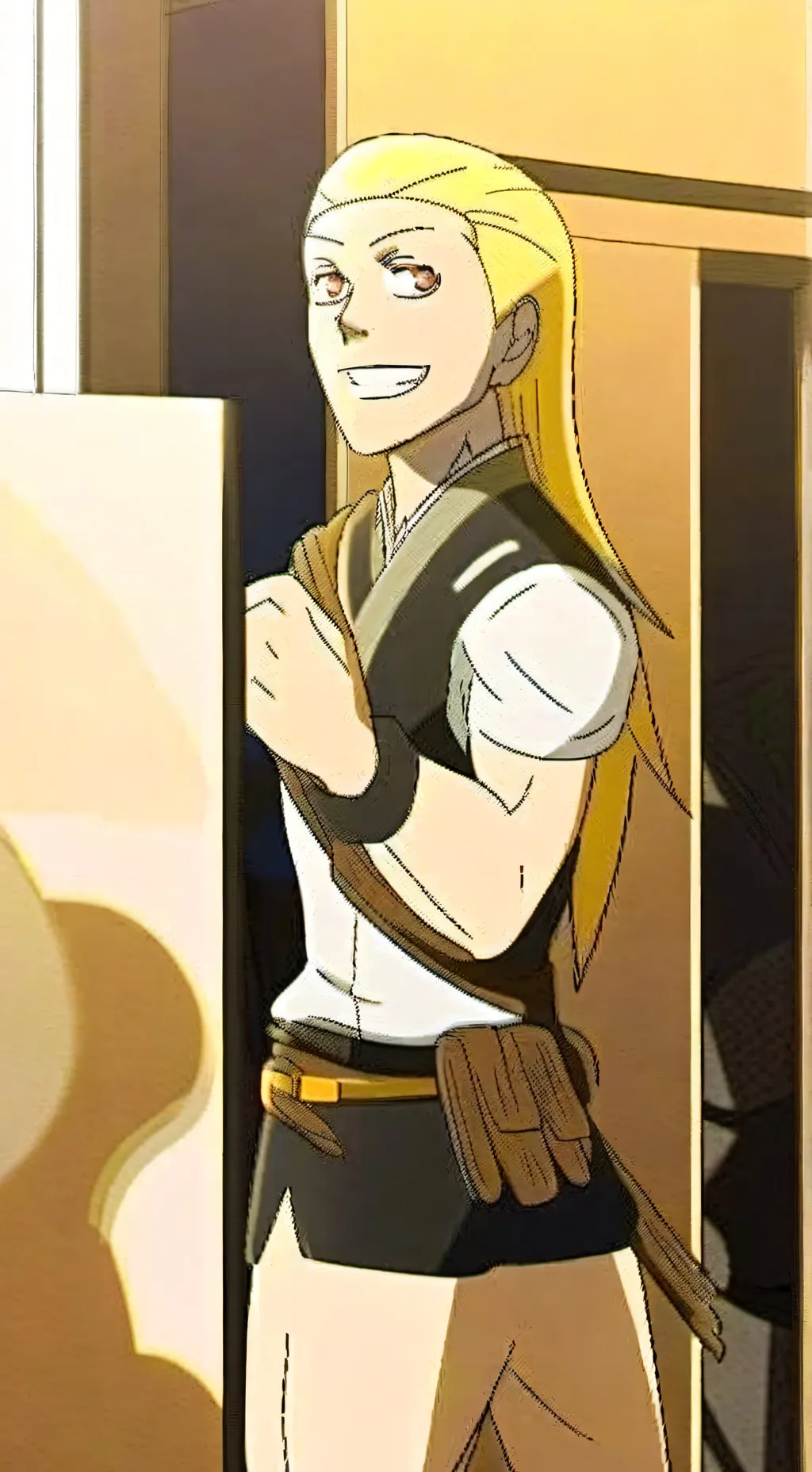 ai character: Shigemo from JJK background