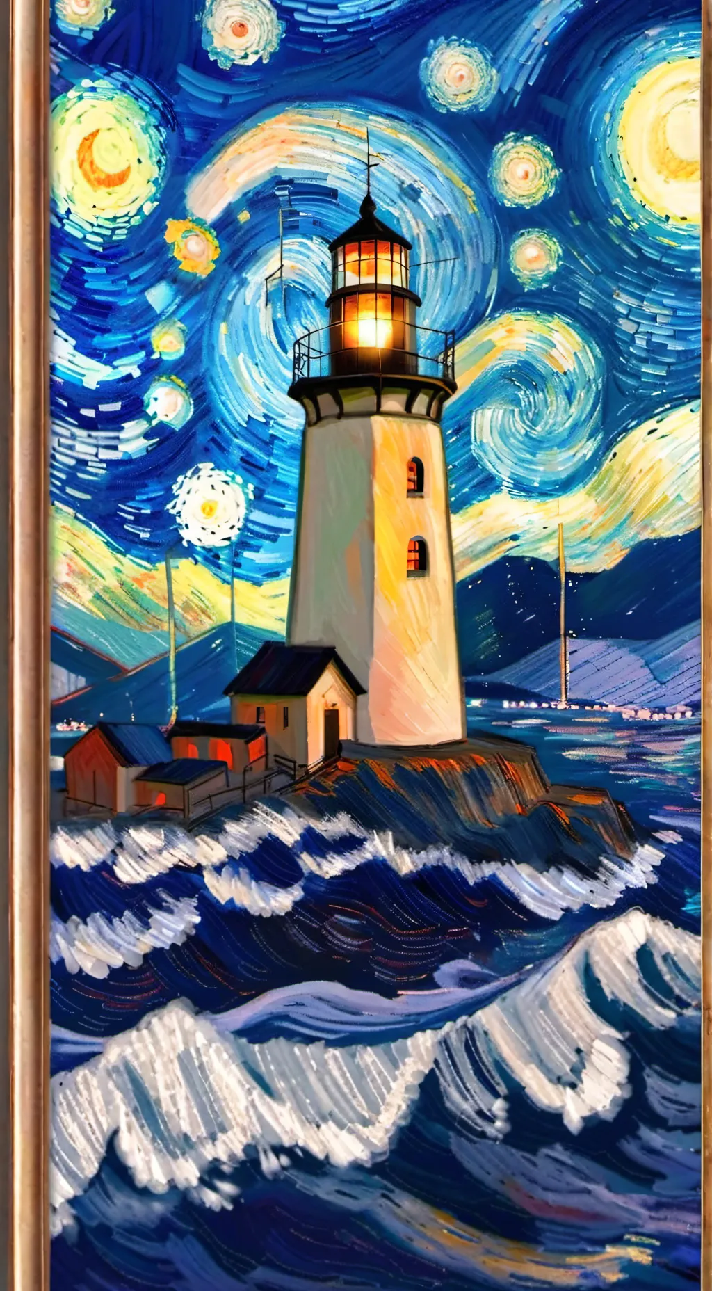 ai character: Meet purple bacon background