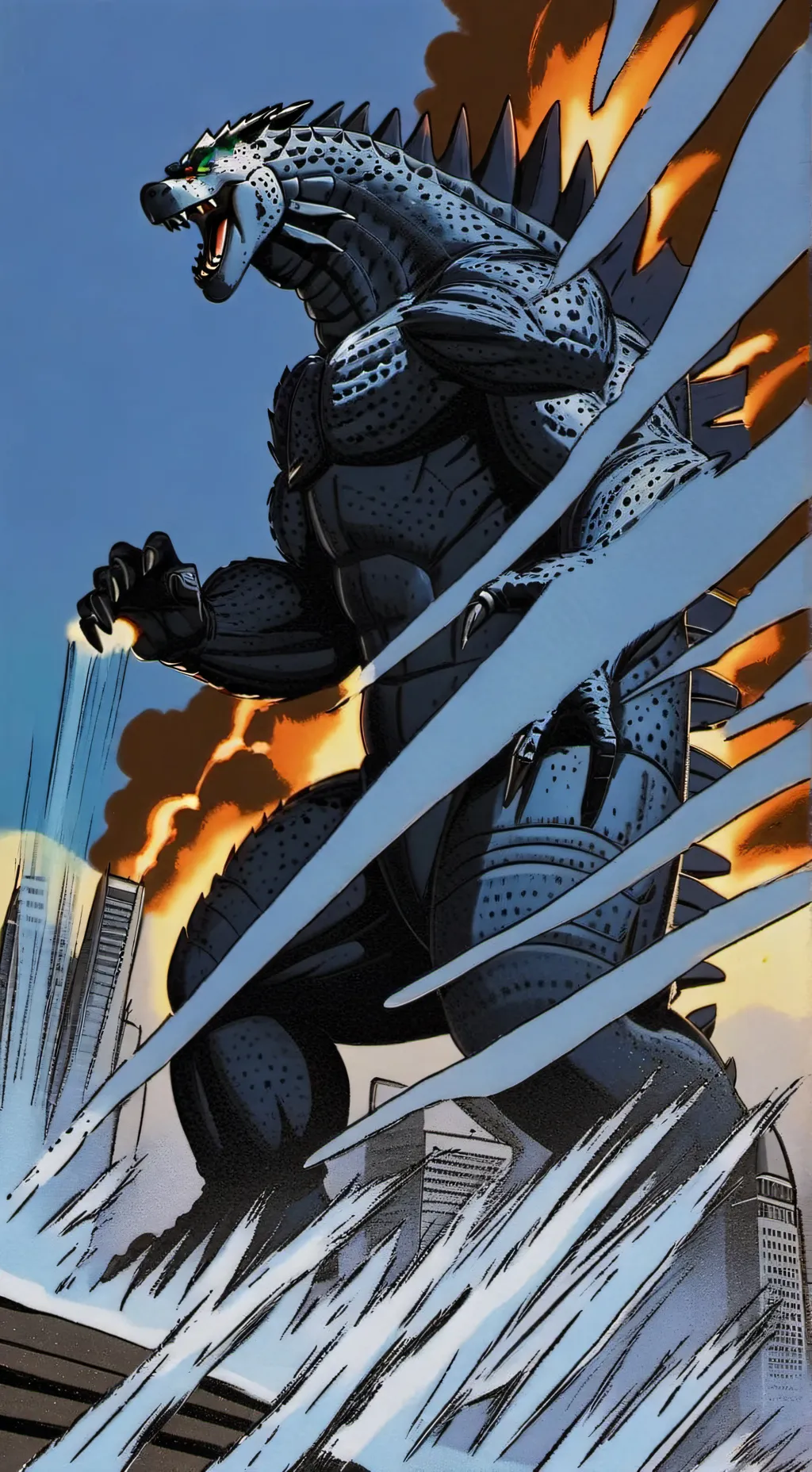 ai character: disney+ cinema background