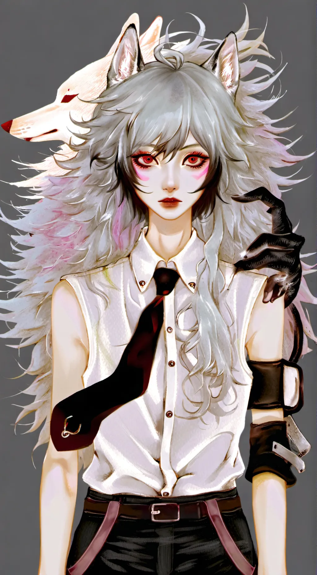 ai character: ꧁𝐋𝐮𝐧𝐚 ꧂ background