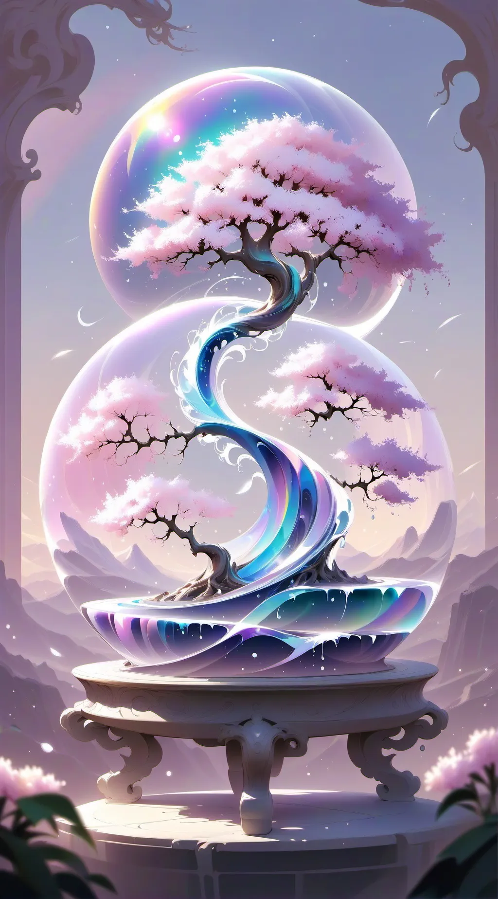 ai character: MHA Casa del arbol background