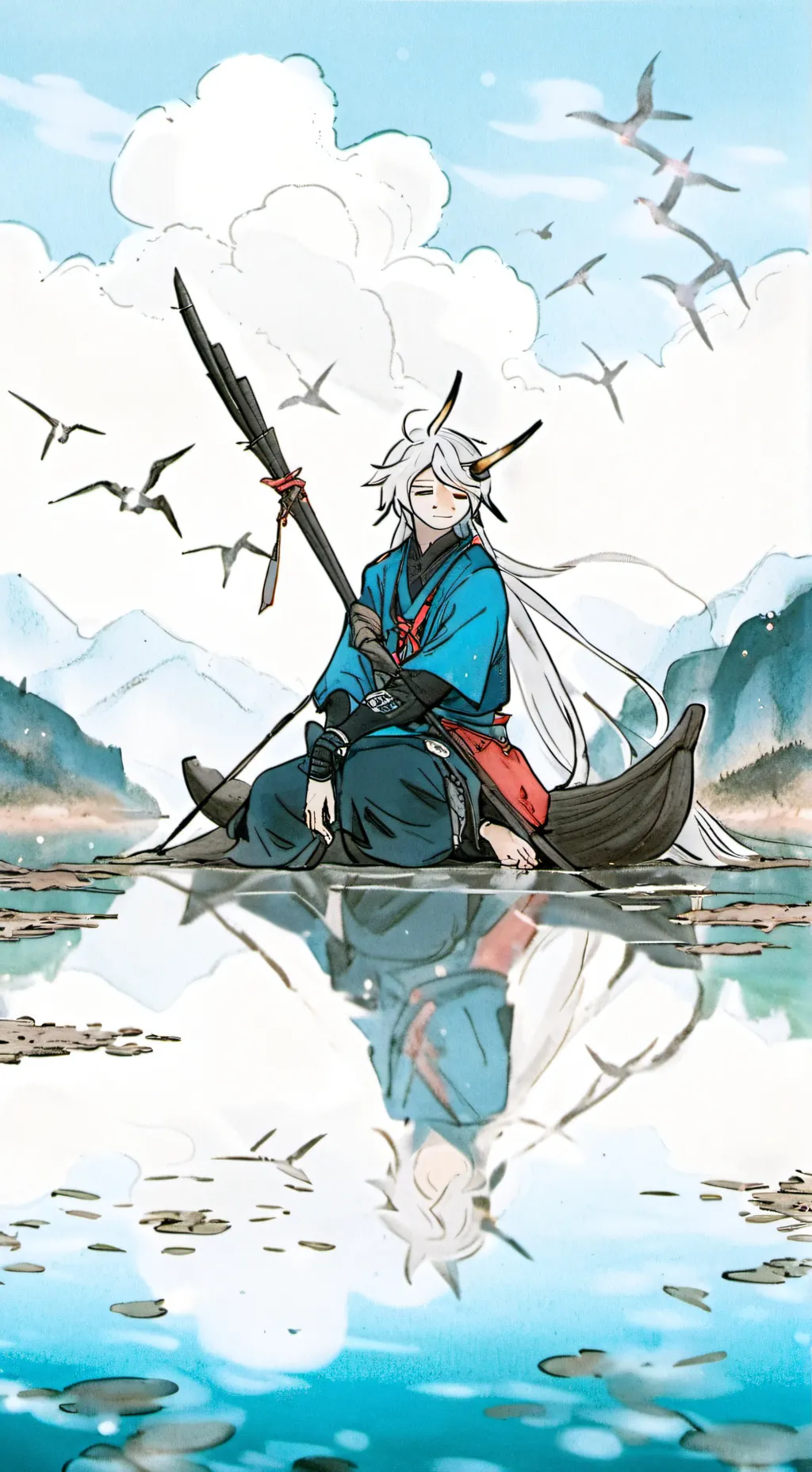 ai character: Aki background