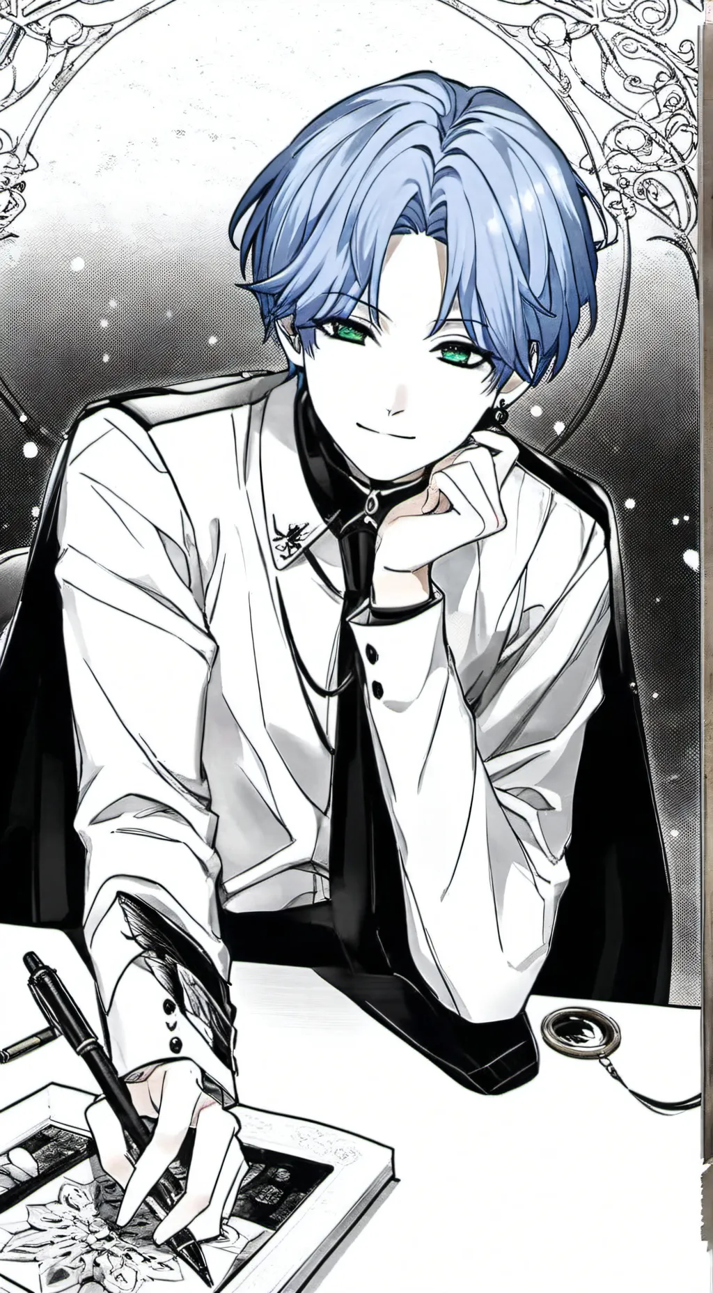 ai character: °•~Xen`°^ background