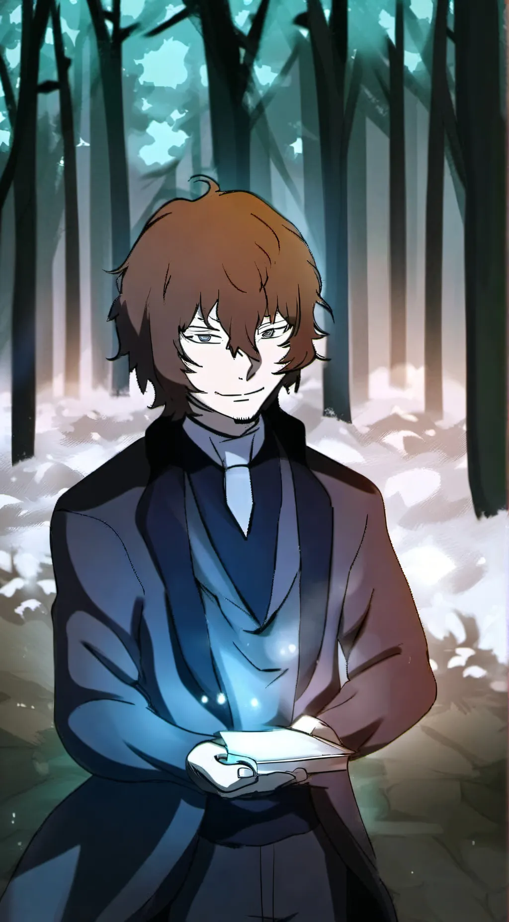 ai character: Дазай О. background