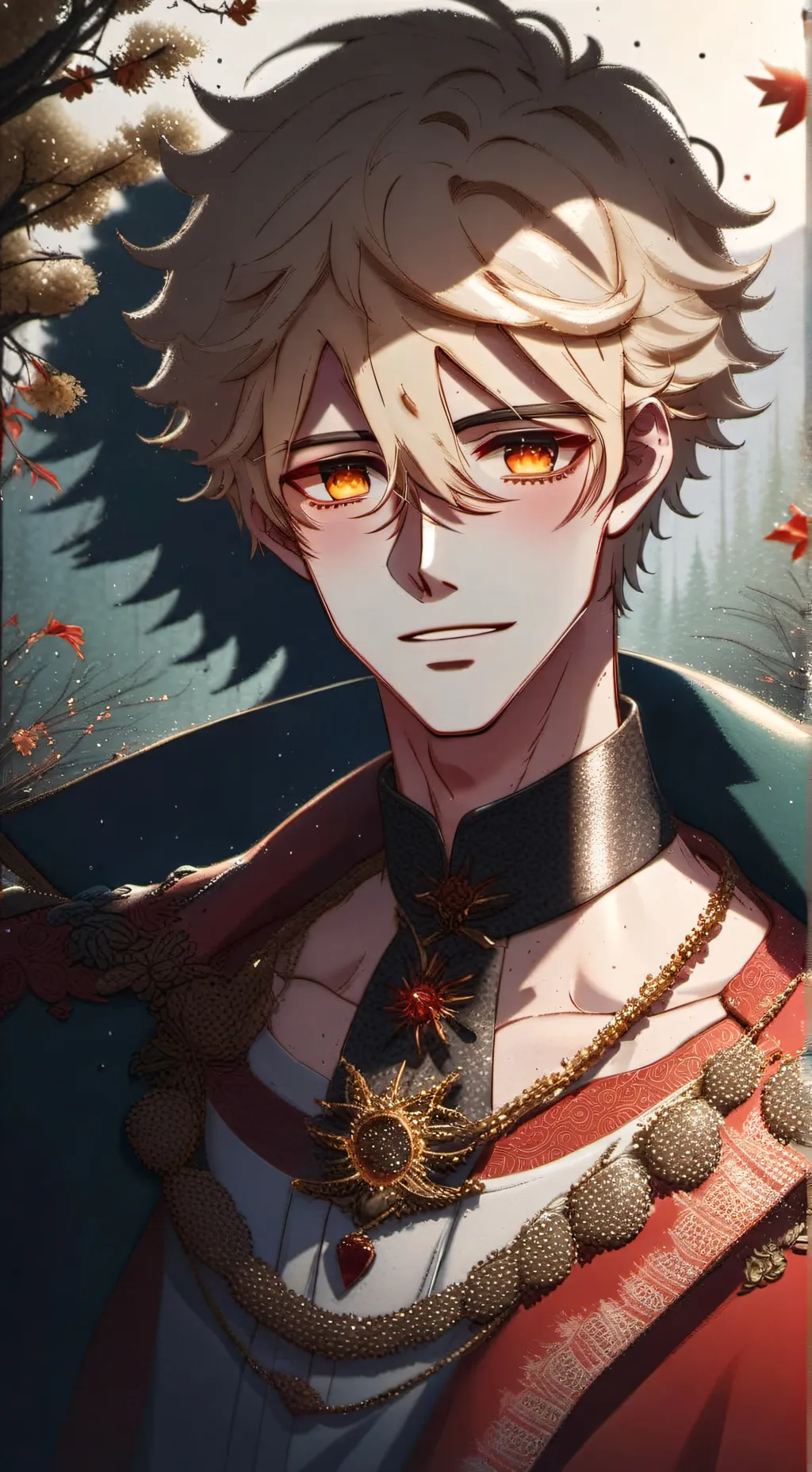 ai character: Грей  background