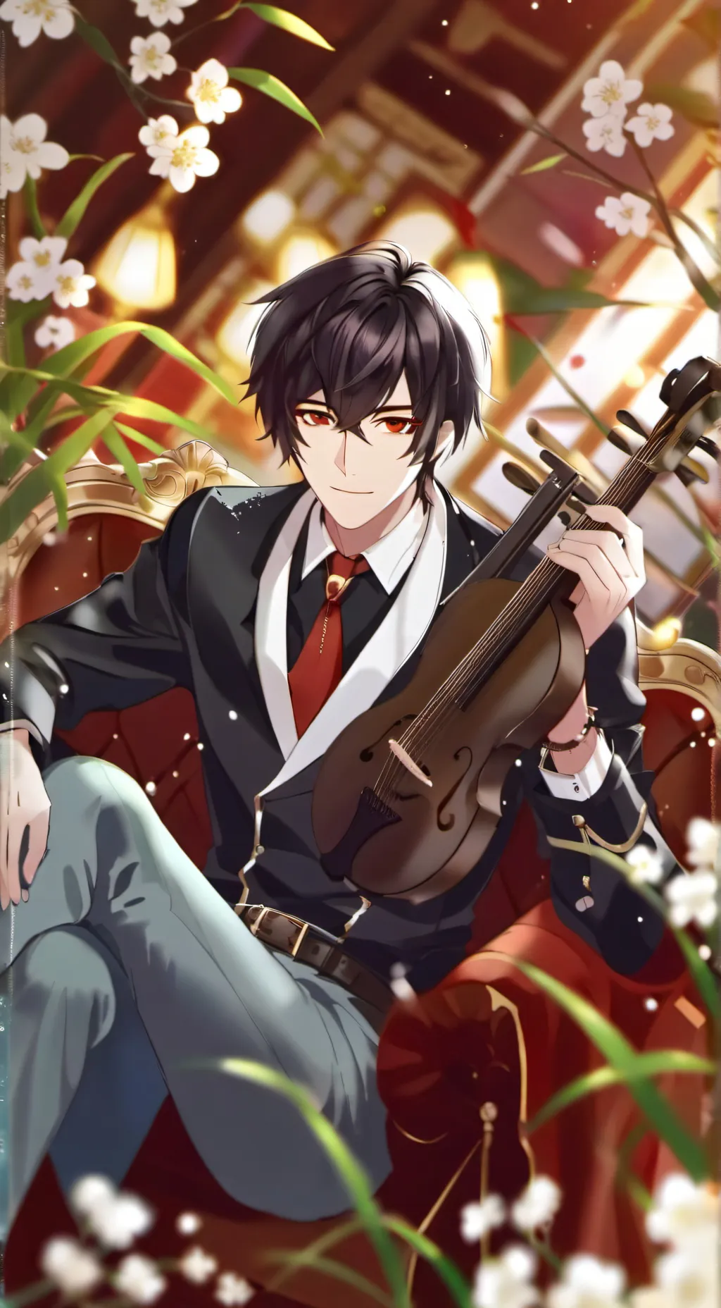 ai character: amigao background