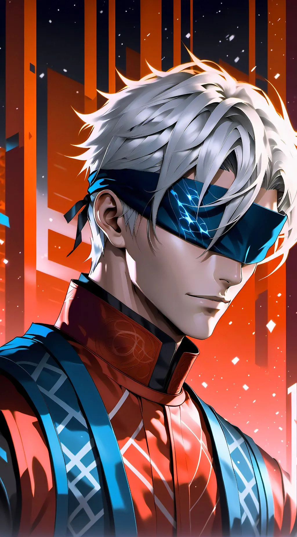 ai character: Satoru Gojo background