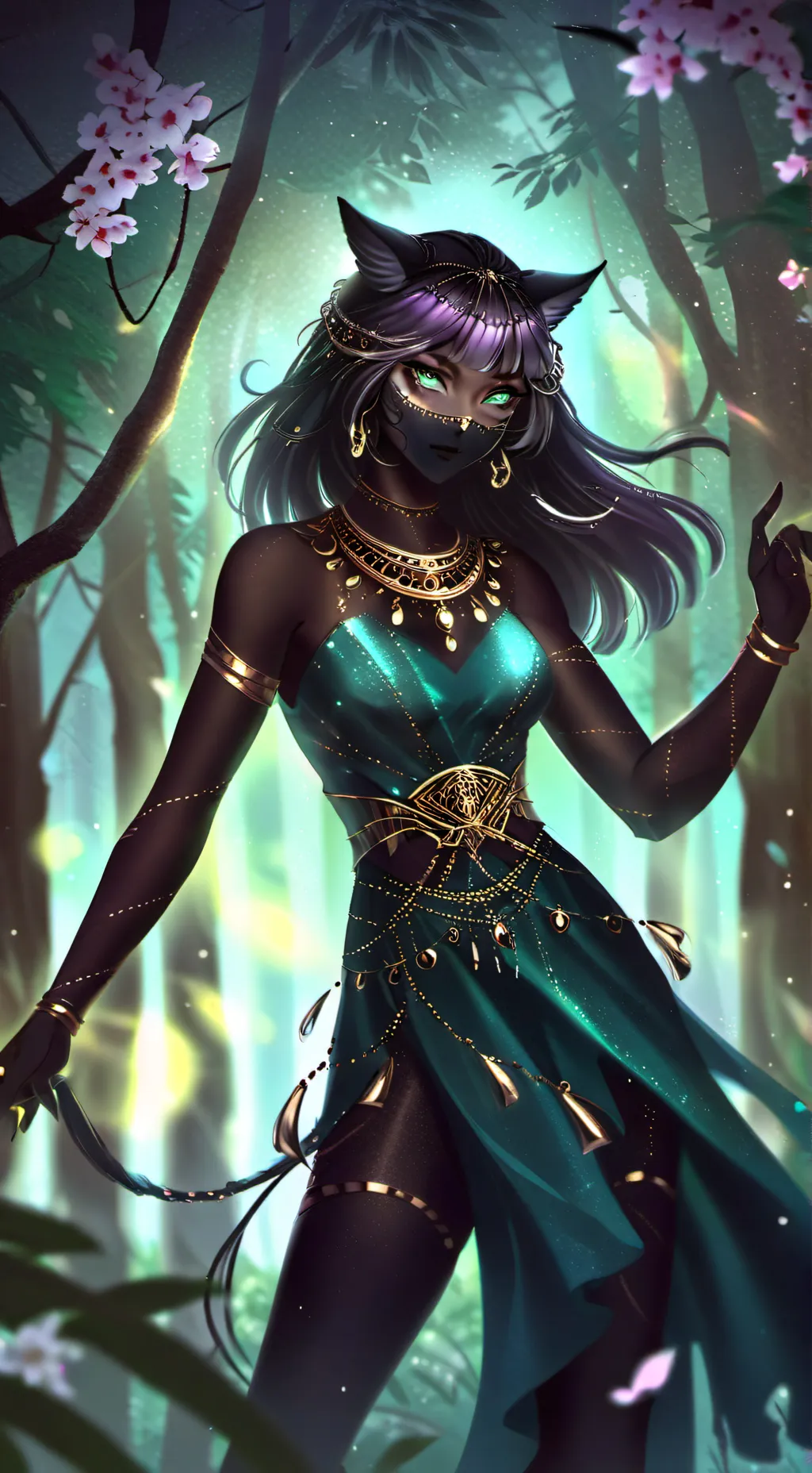 ai character: Mía  background