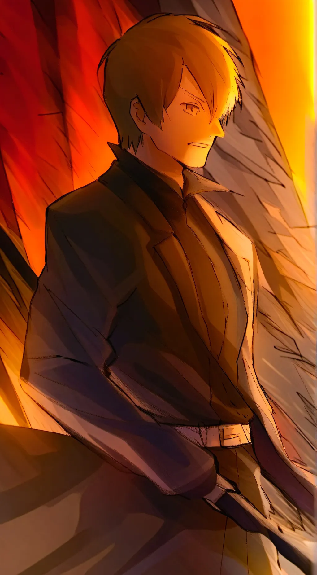 ai character: Sanji background