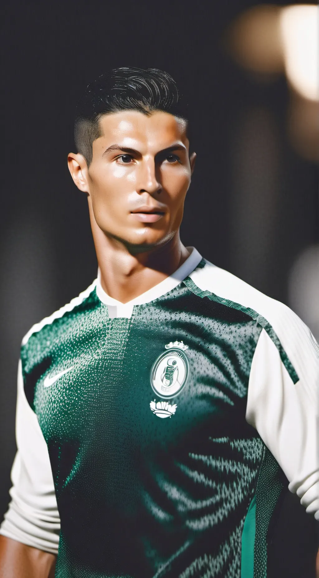 ai character: Cristiano Ronaldo background