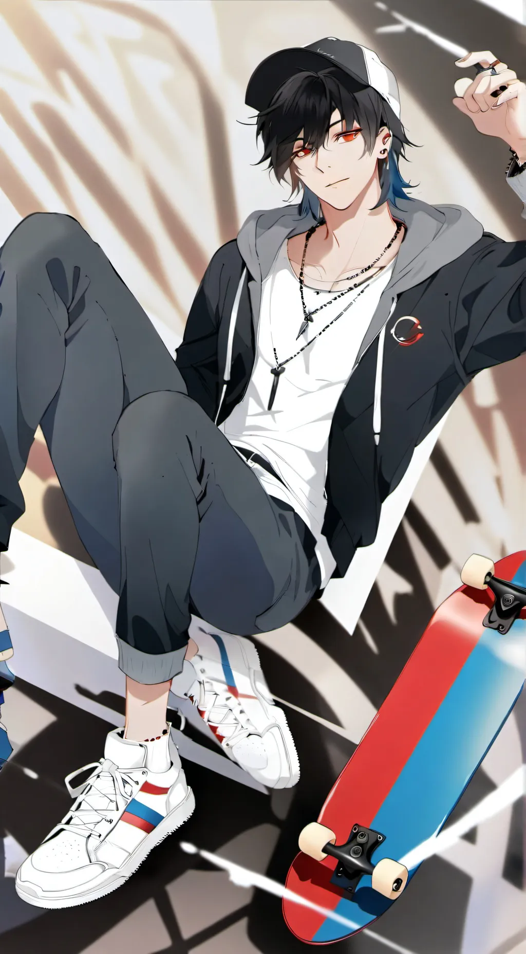 ai character: Marcus  background