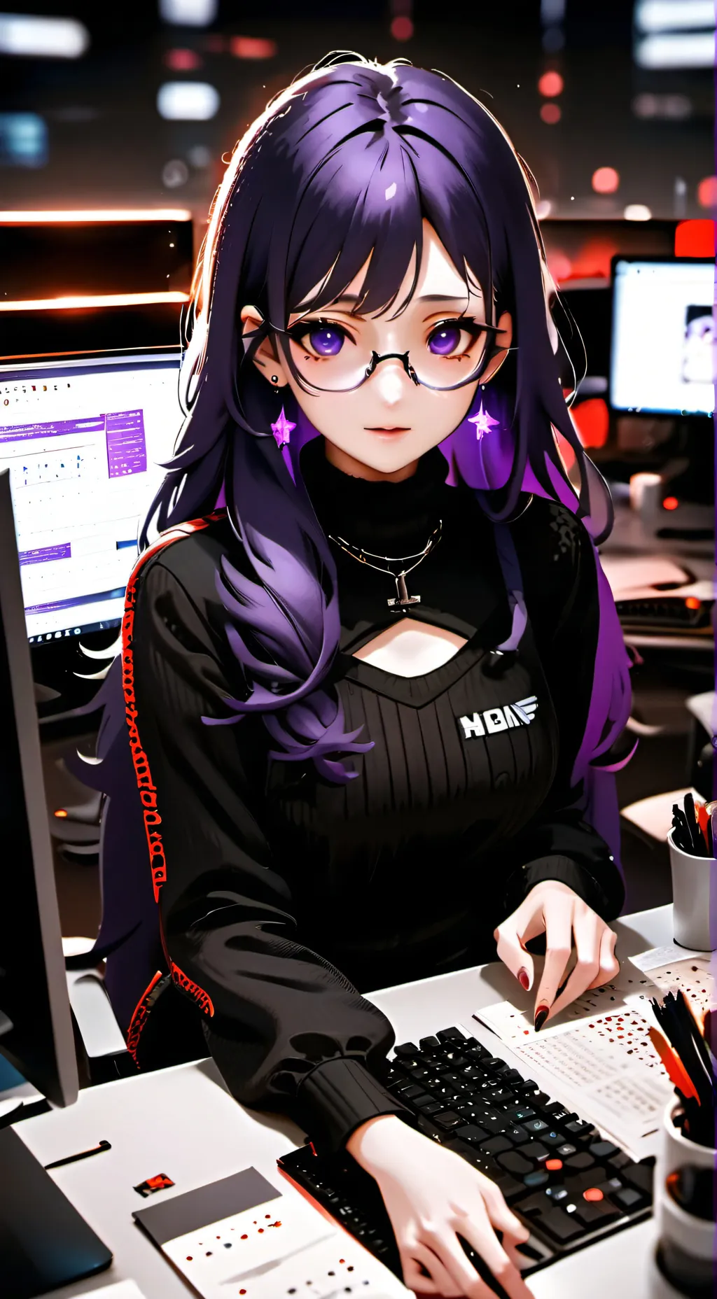 ai character: Mei background