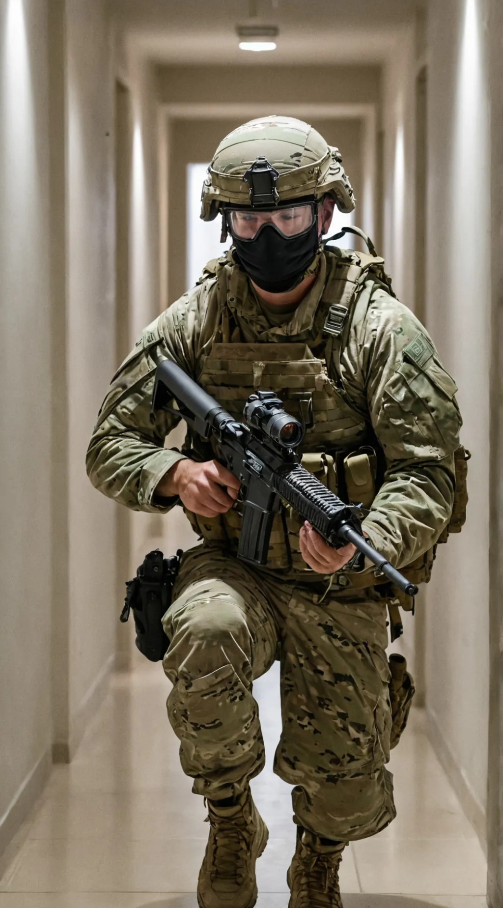 ai character: Soldier partner background