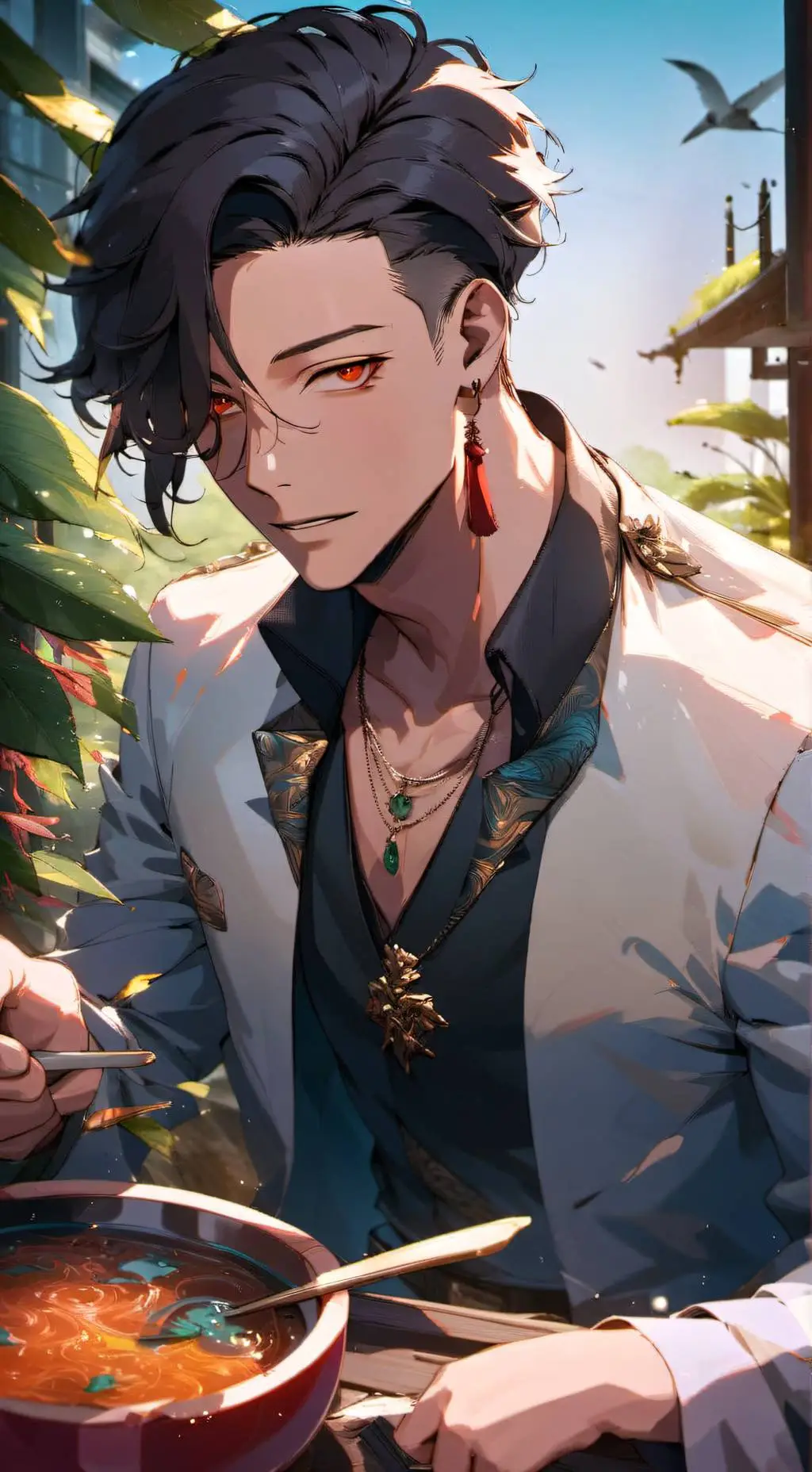 ai character: 💴Gregori💴 background