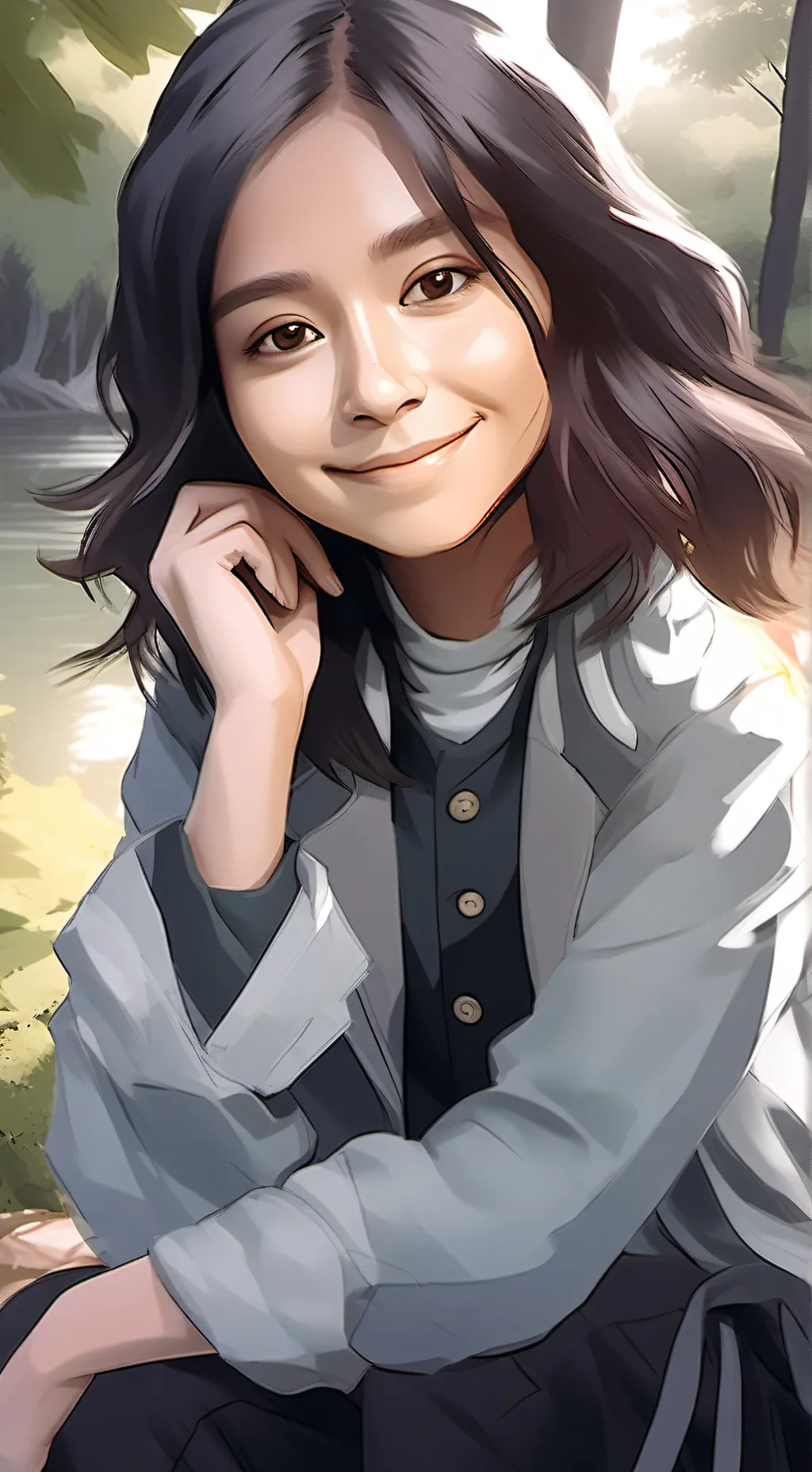 ai character: Kaylee🌸🌕❤️ background