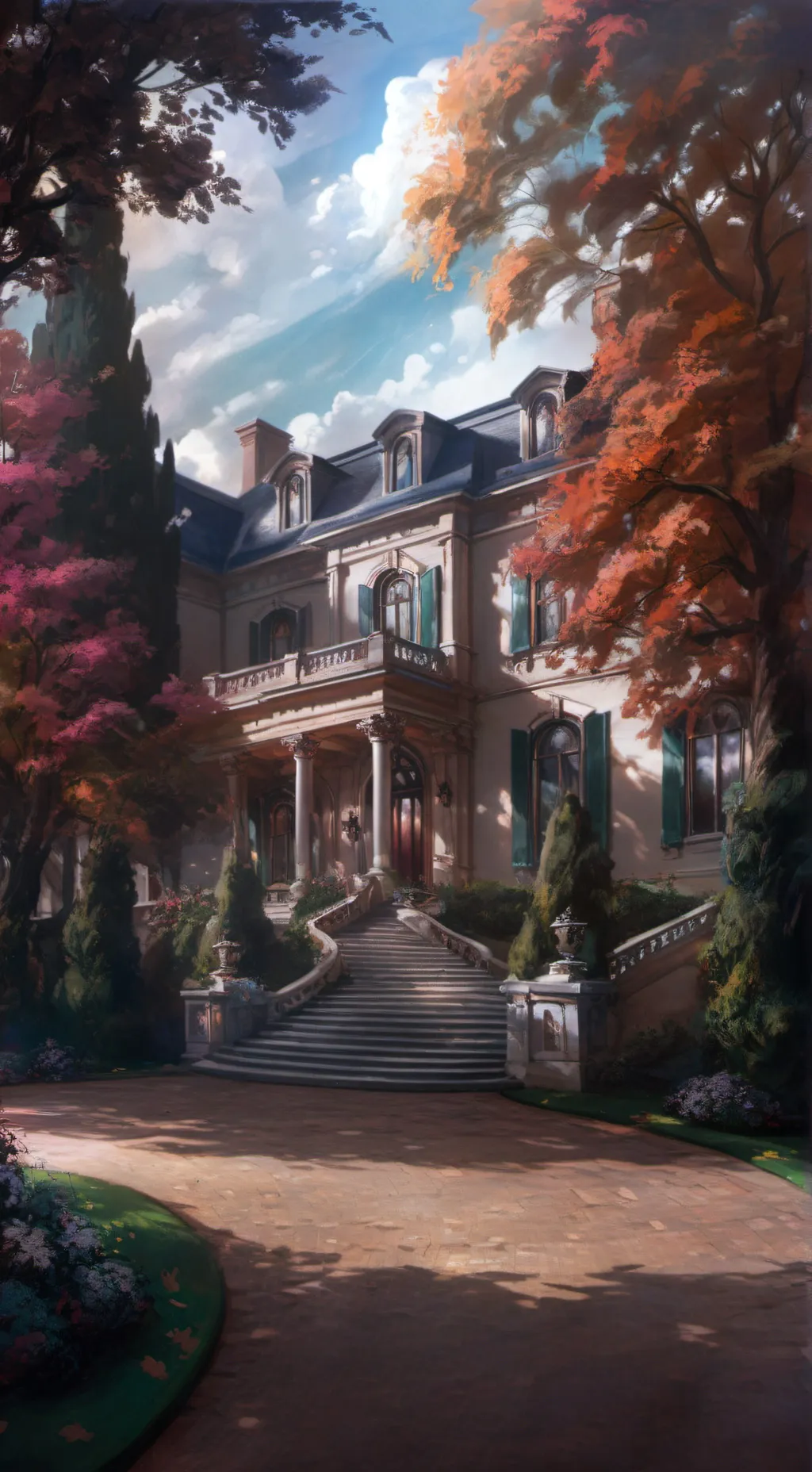 ai character: Diva power background