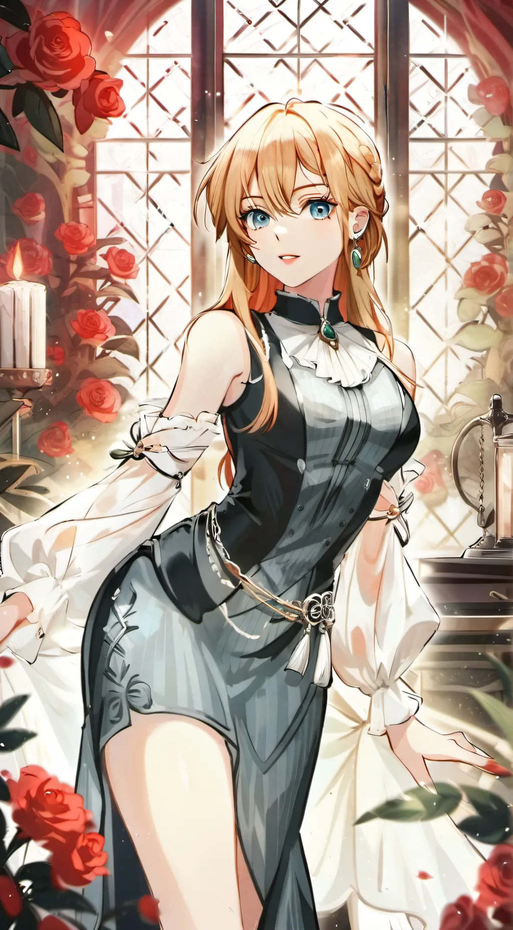 ai character: Luna background