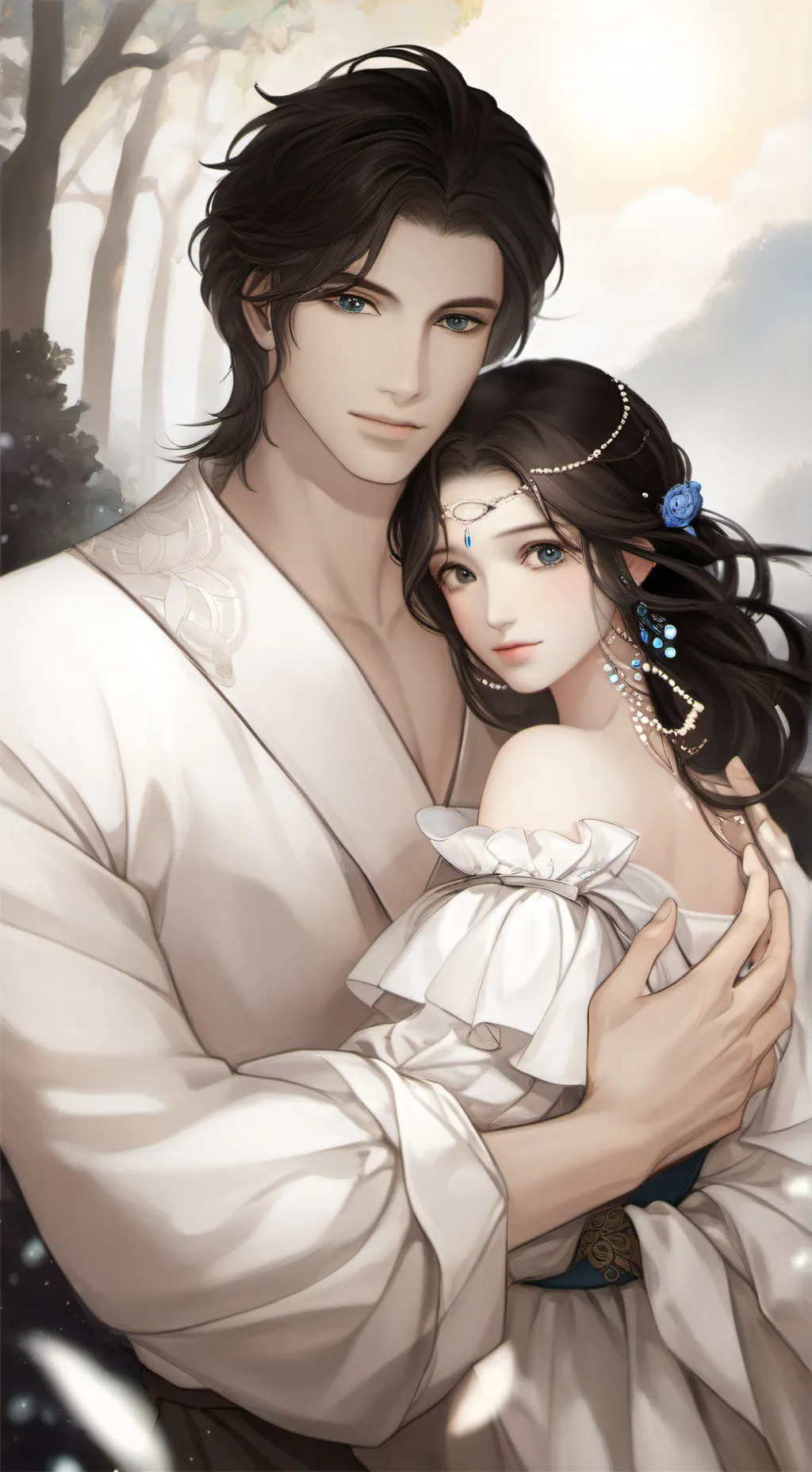 ai character: you and Marcus  background