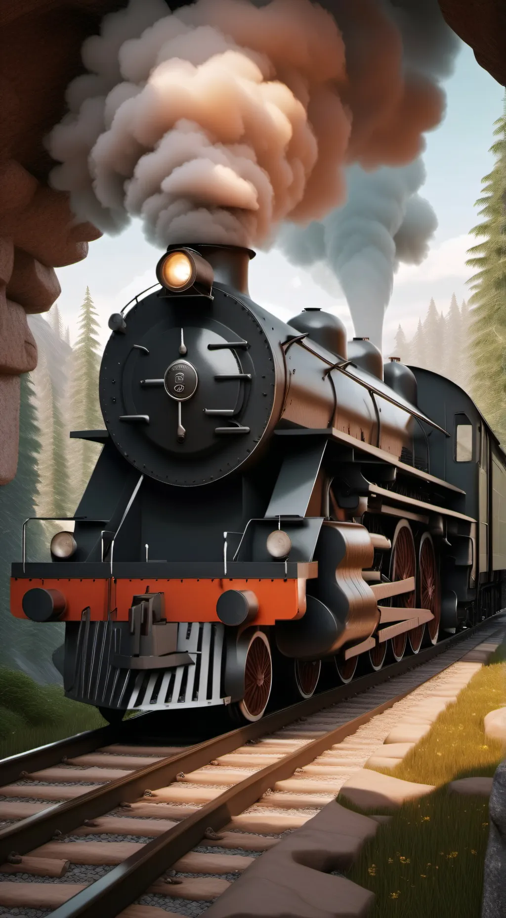 ai character: ПАРАВОЗЕК background