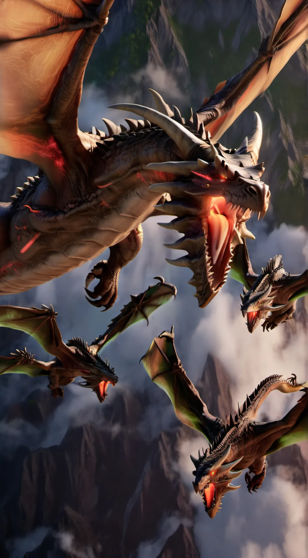 ai character: httyd meet my ocs🐉 background