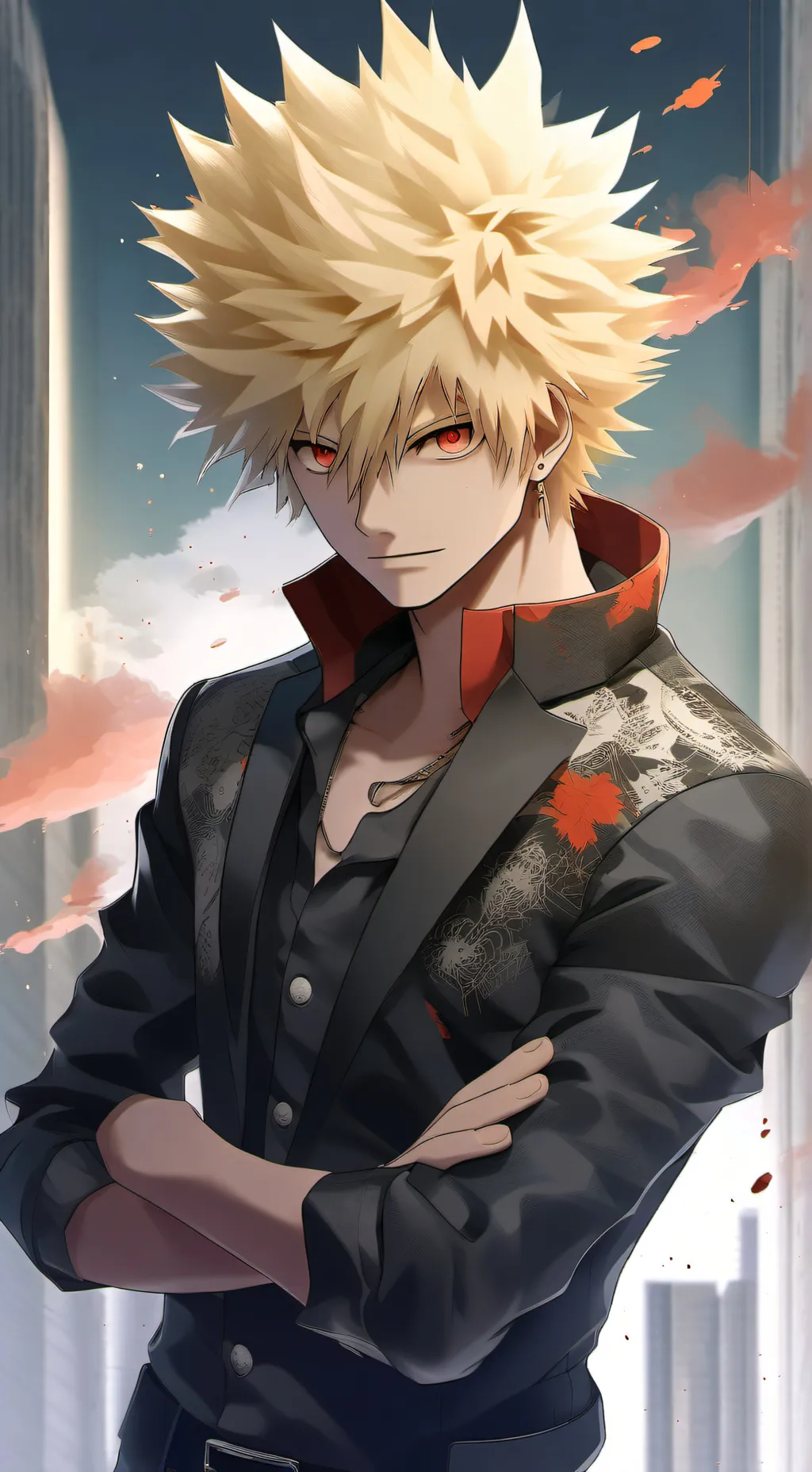 ai character: Yandere Bakugo background