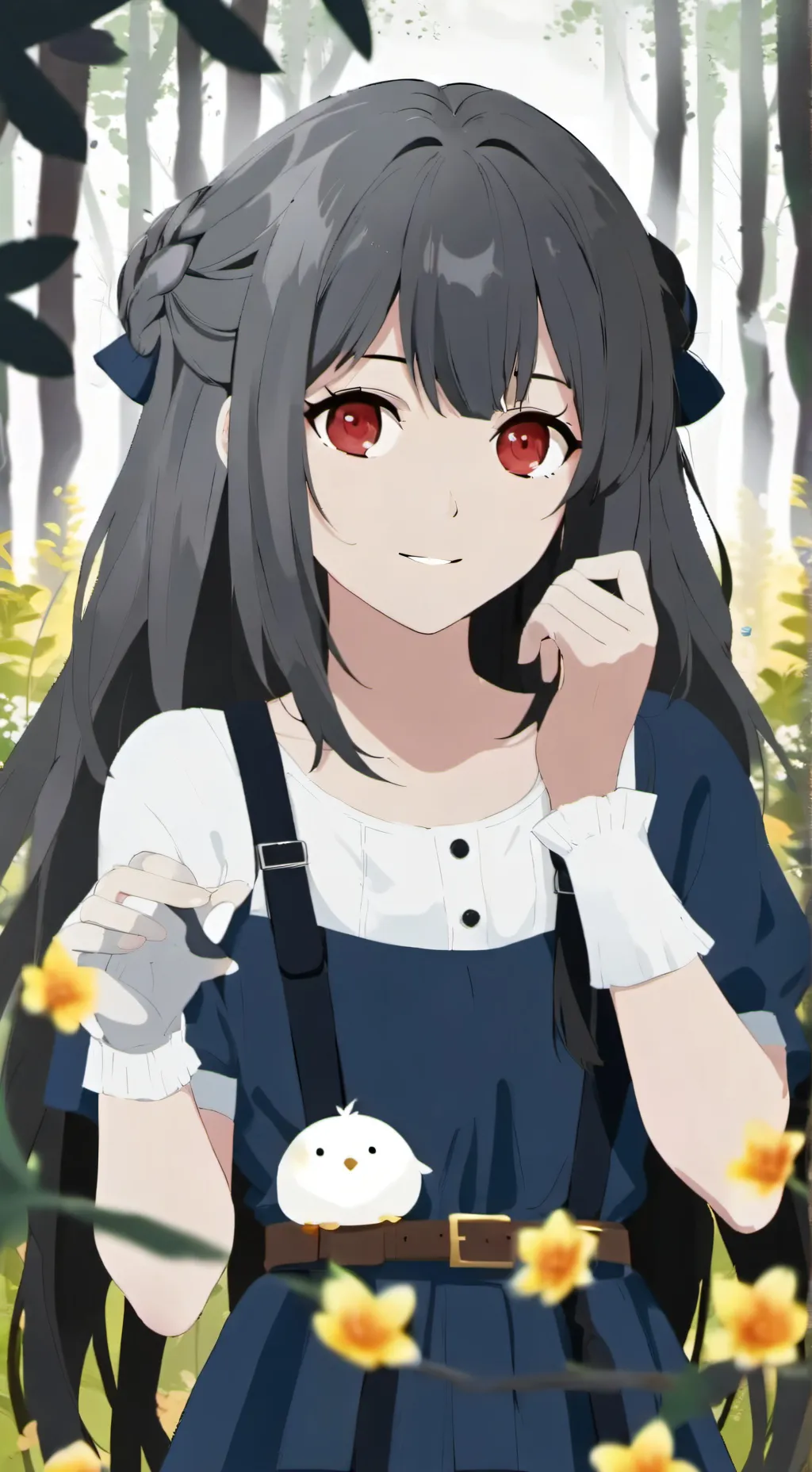 ai character: Мику background