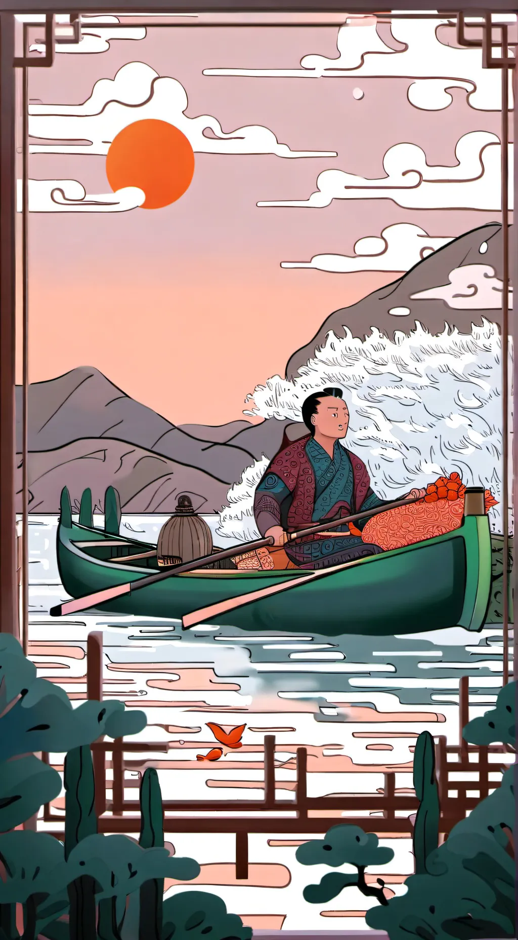 ai character: Sonic out door background