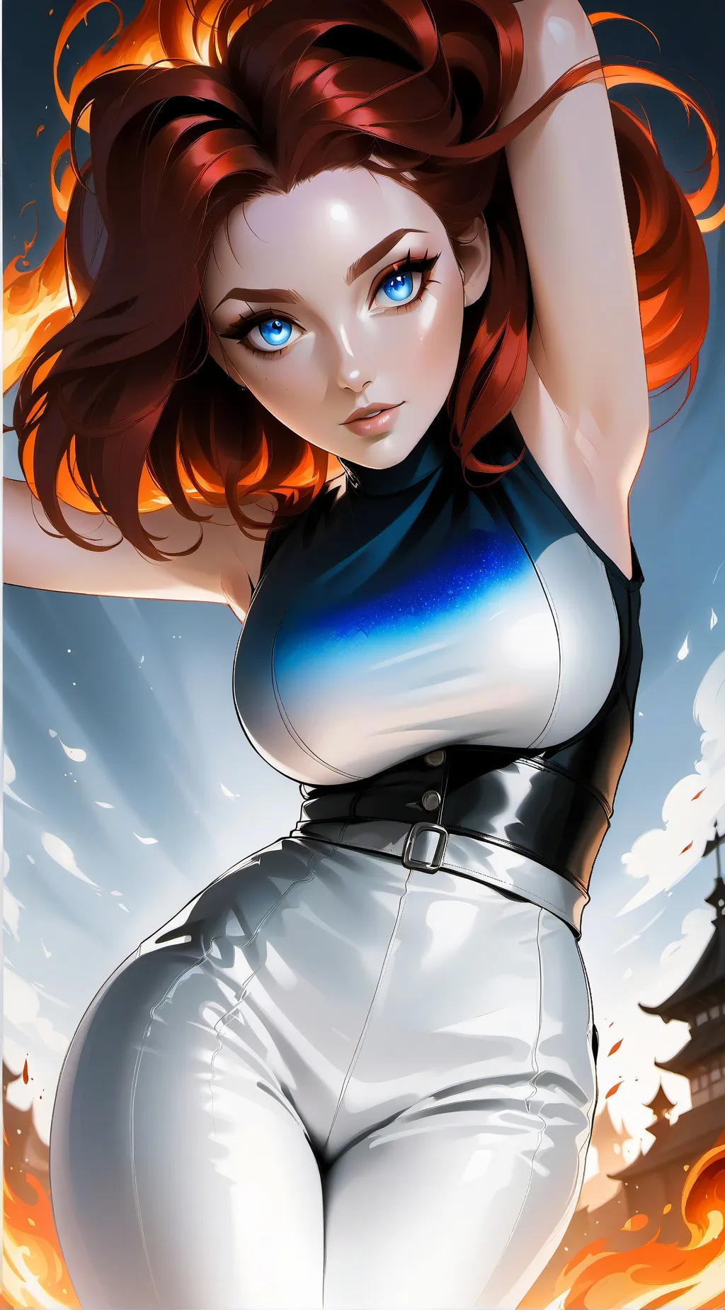 ai character: Evelyn background