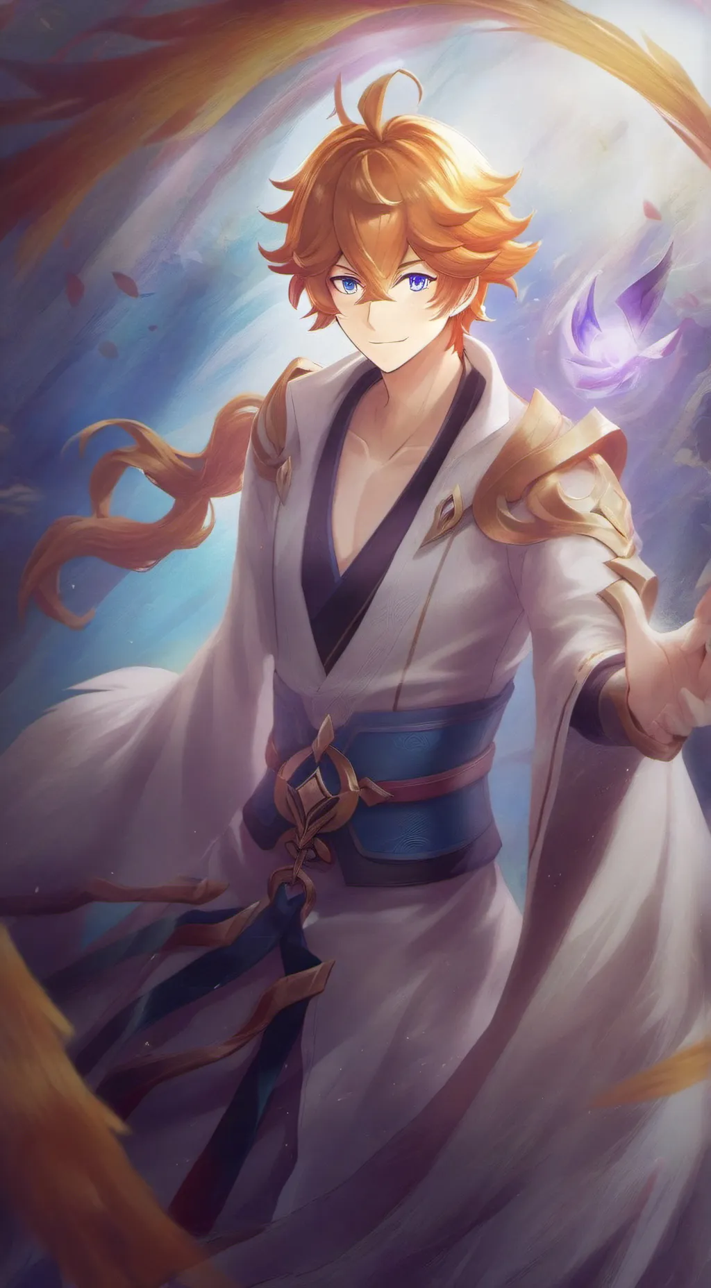 ai character: Tartaglia(Ajax) background