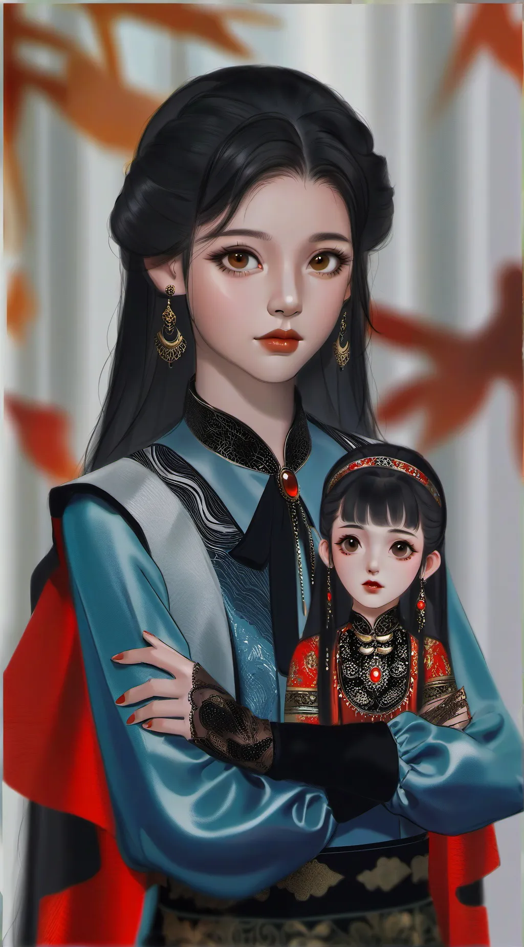 ai character: grade 4th background