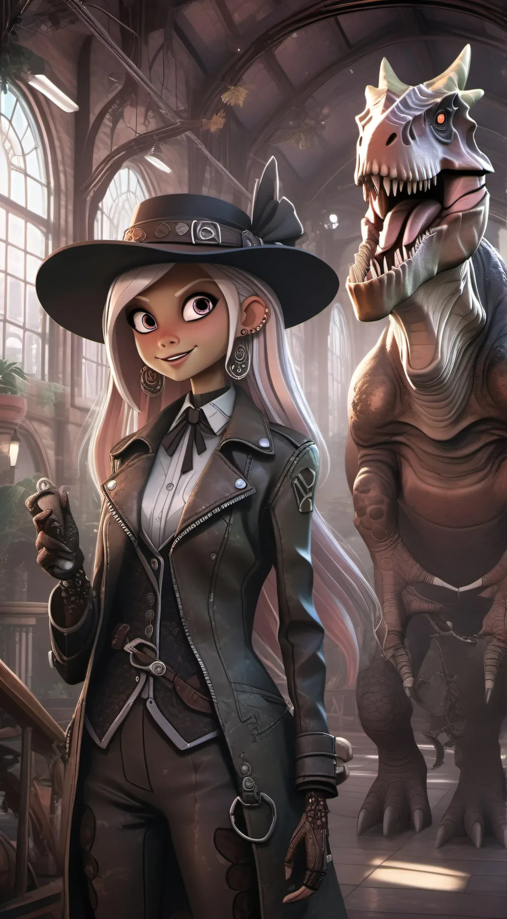 ai character: shelly background