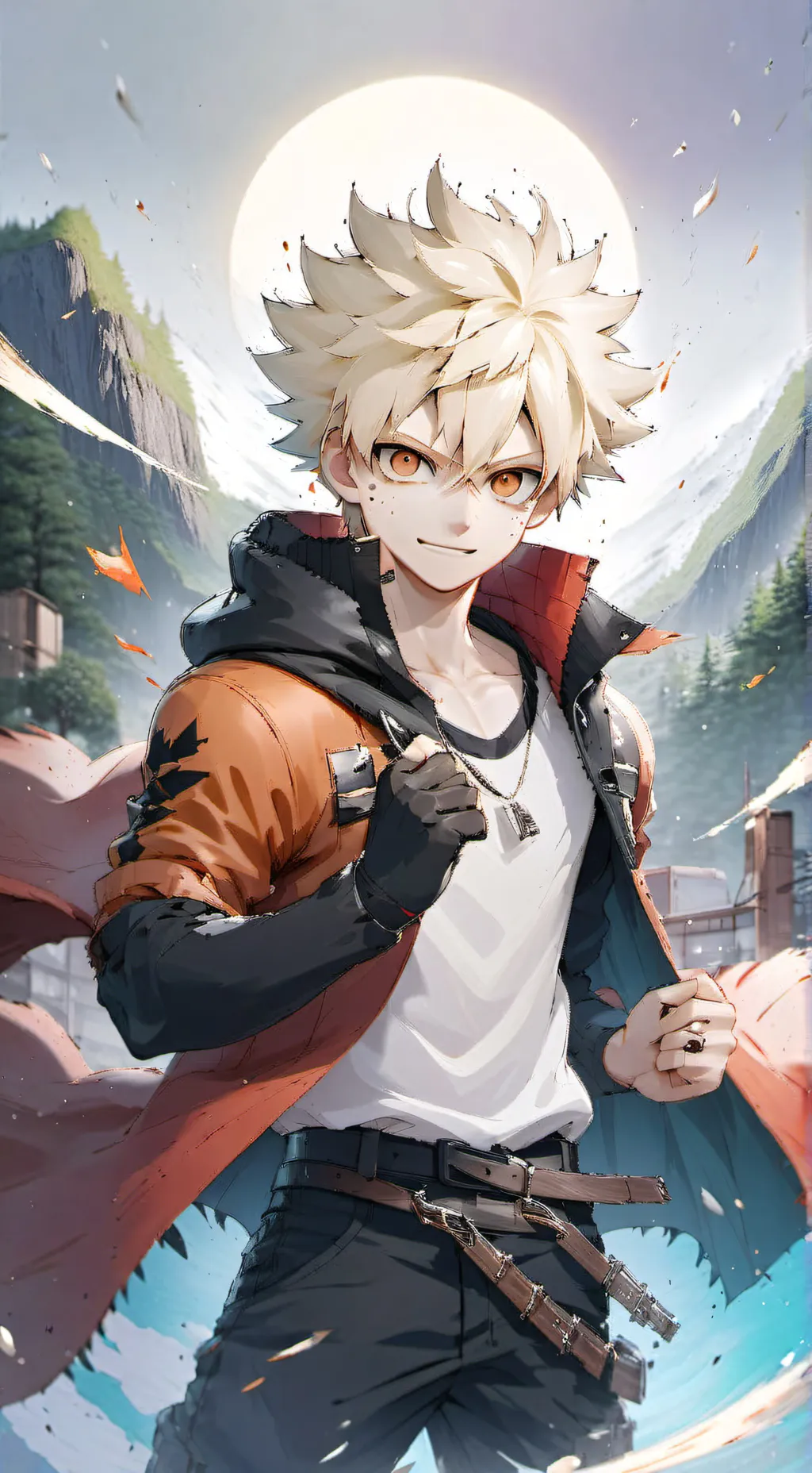 ai character: Bakugos daughter background