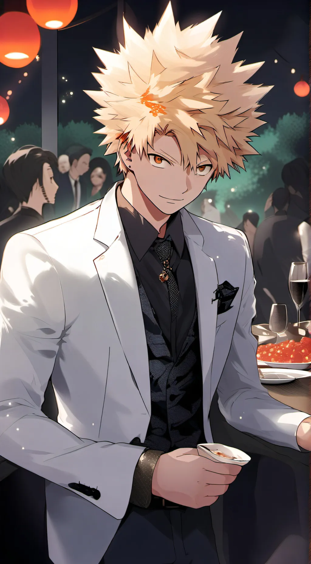 ai character: Katsuki-party. background
