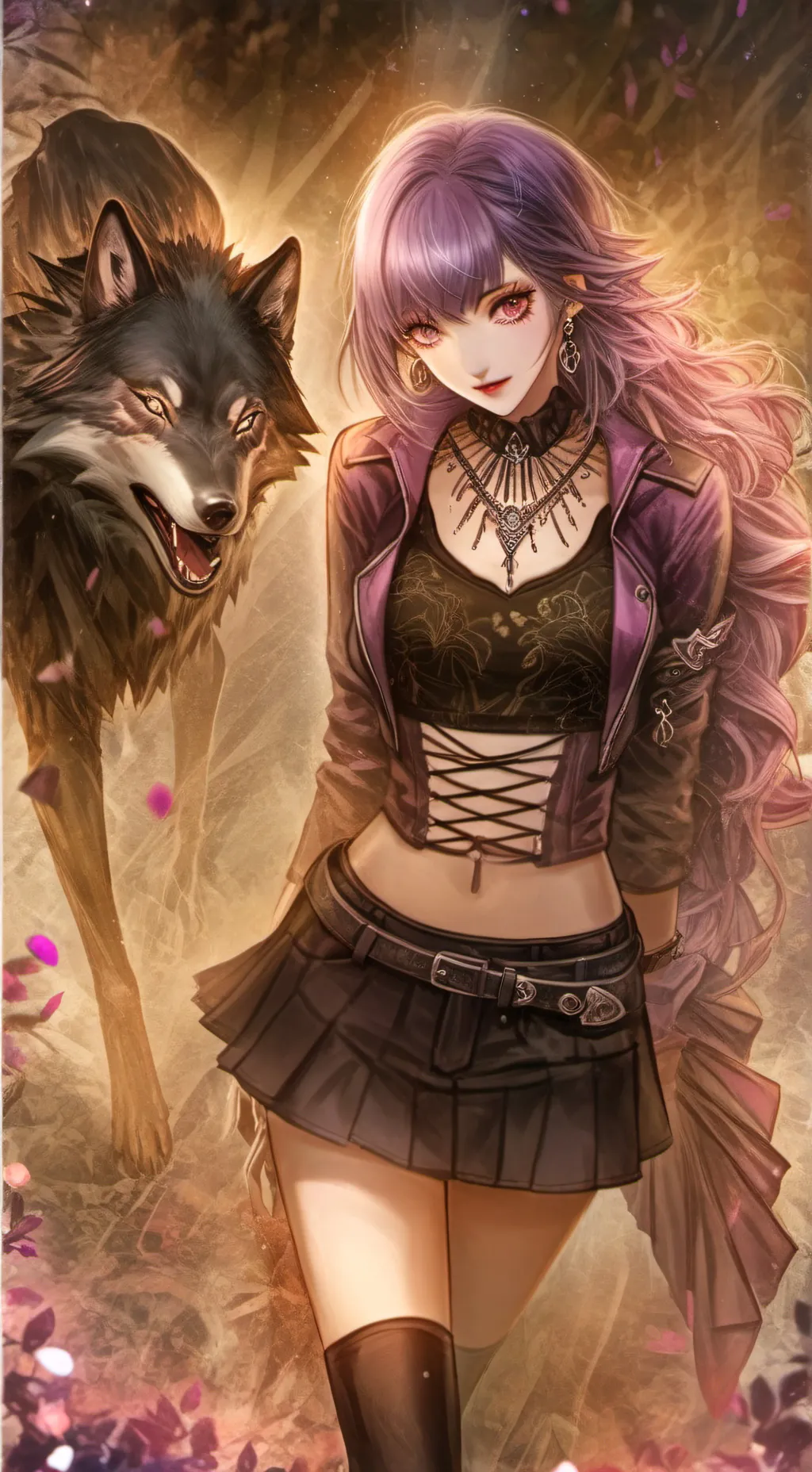 ai character: Hailey background