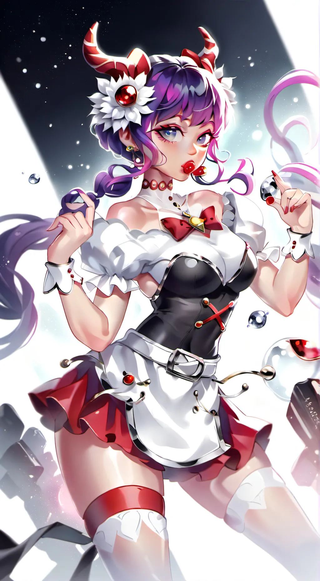 ai character: MHA pocky game background