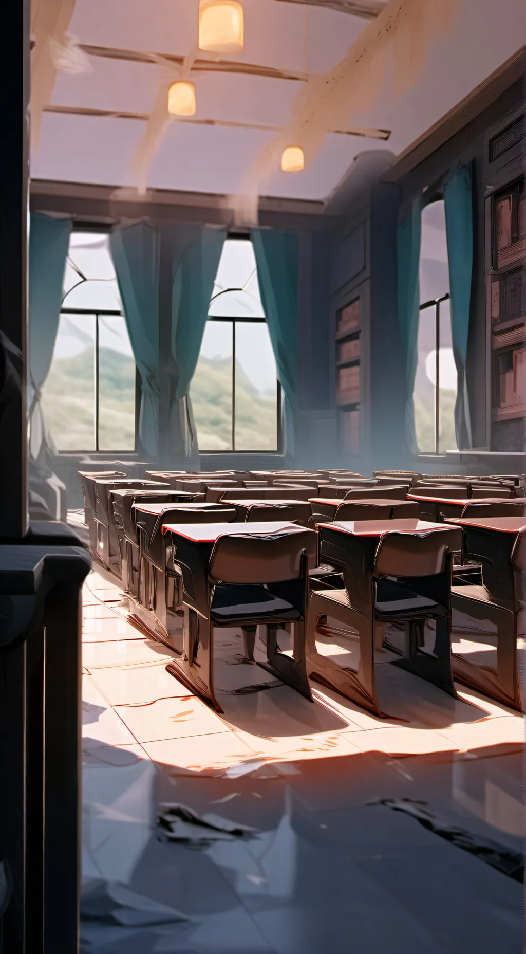 ai character: MHA sit meme background