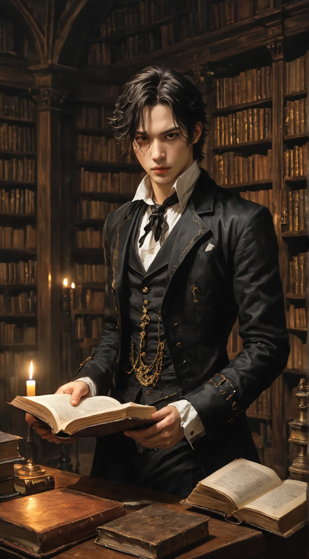 ai character: Adrian background