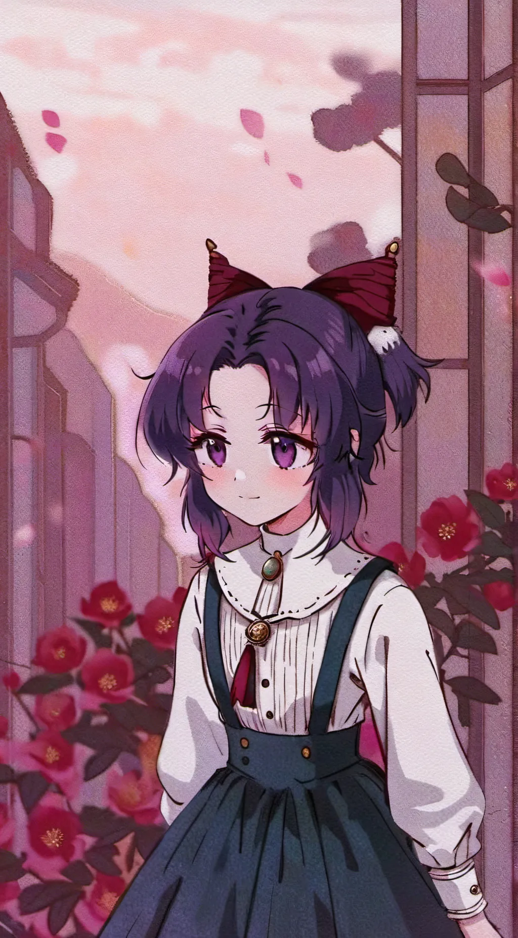 ai character: tomioka y Shinobu background