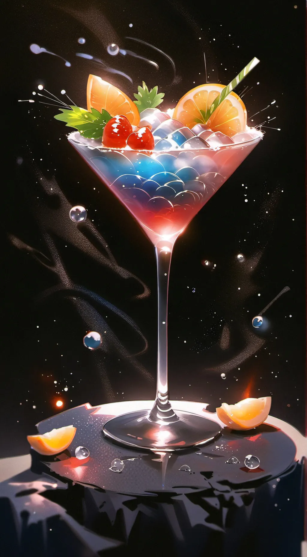 ai character: squid game  background