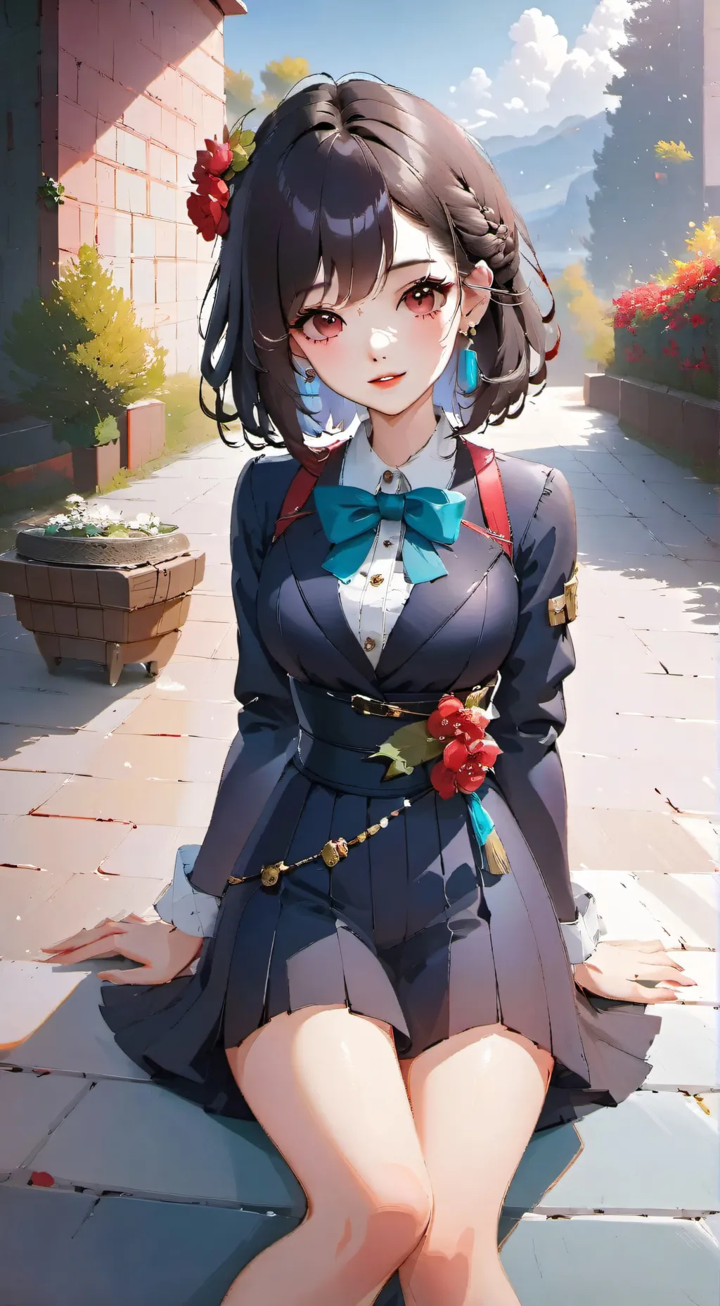 ai character: Clara luz tu Amiga background