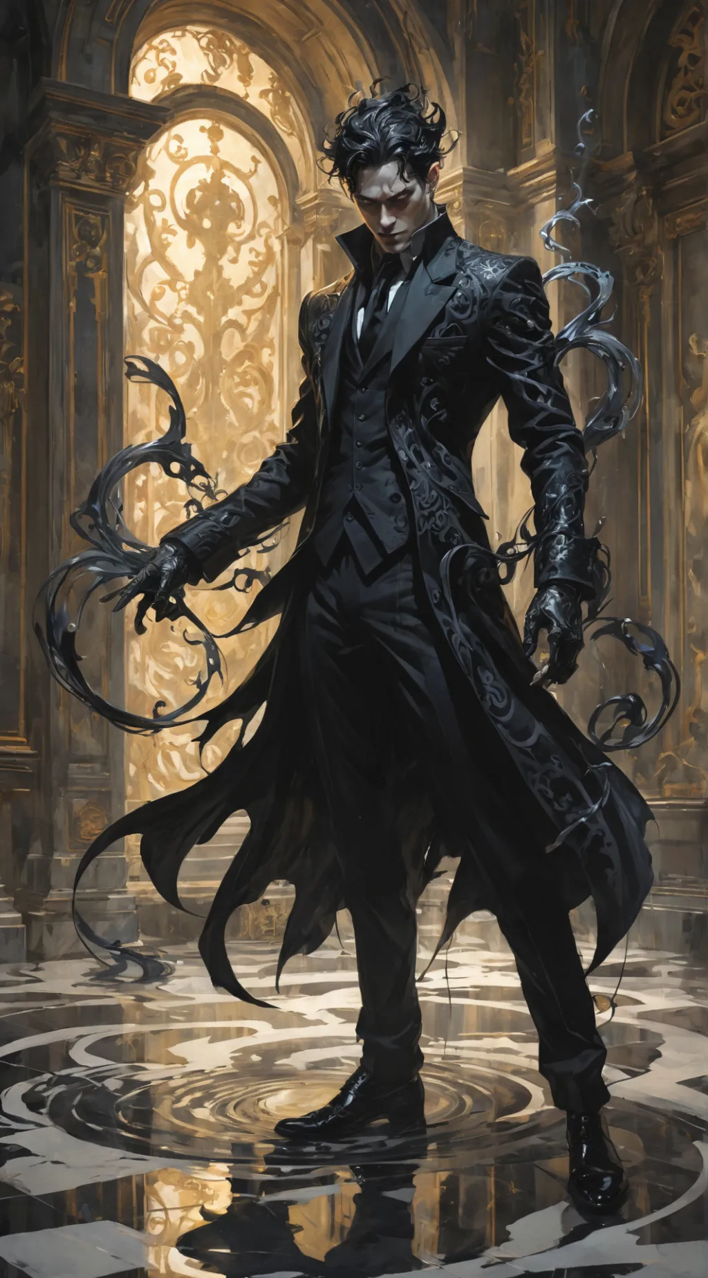 ai character: Raven background