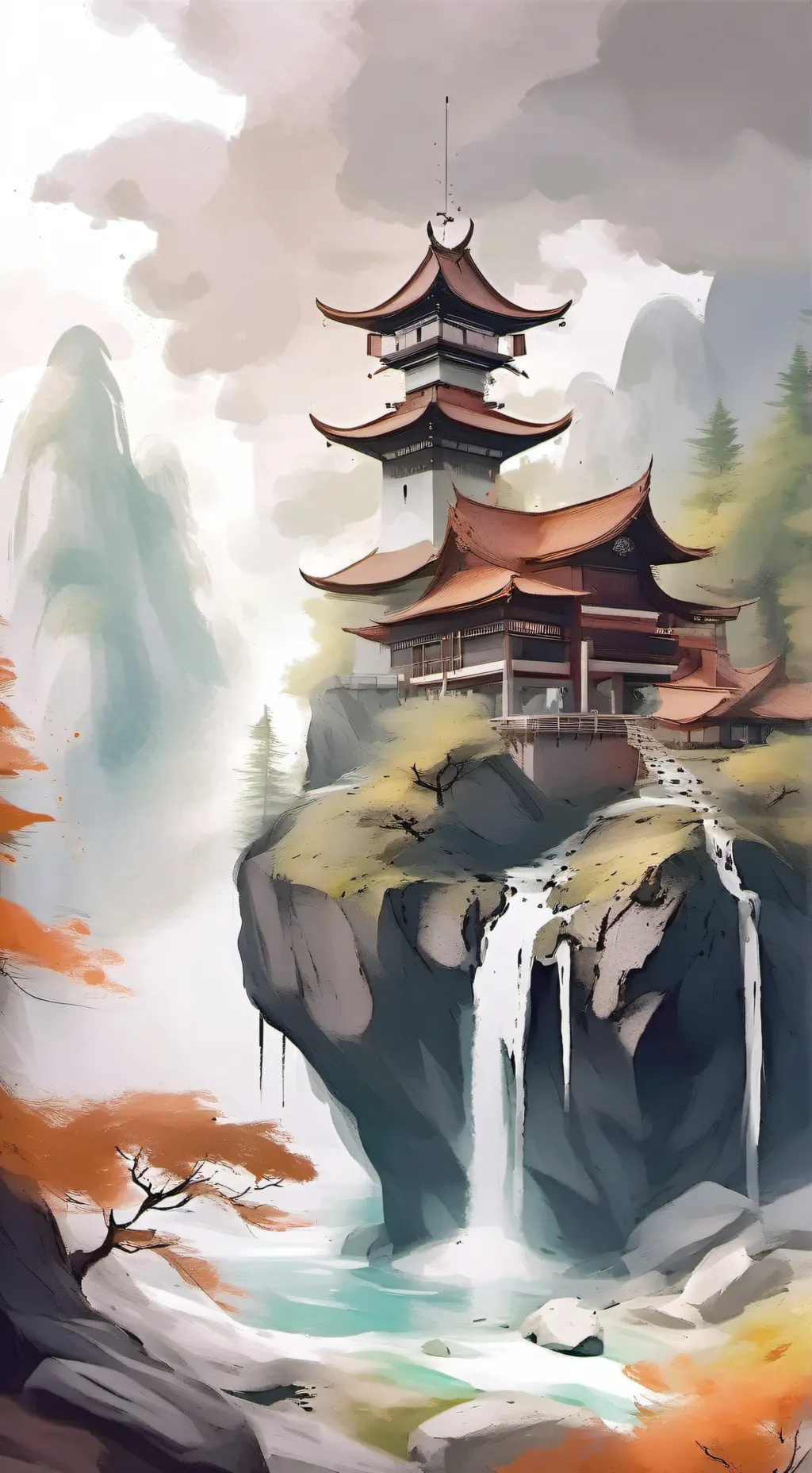 ai character: ENHYPEN  background