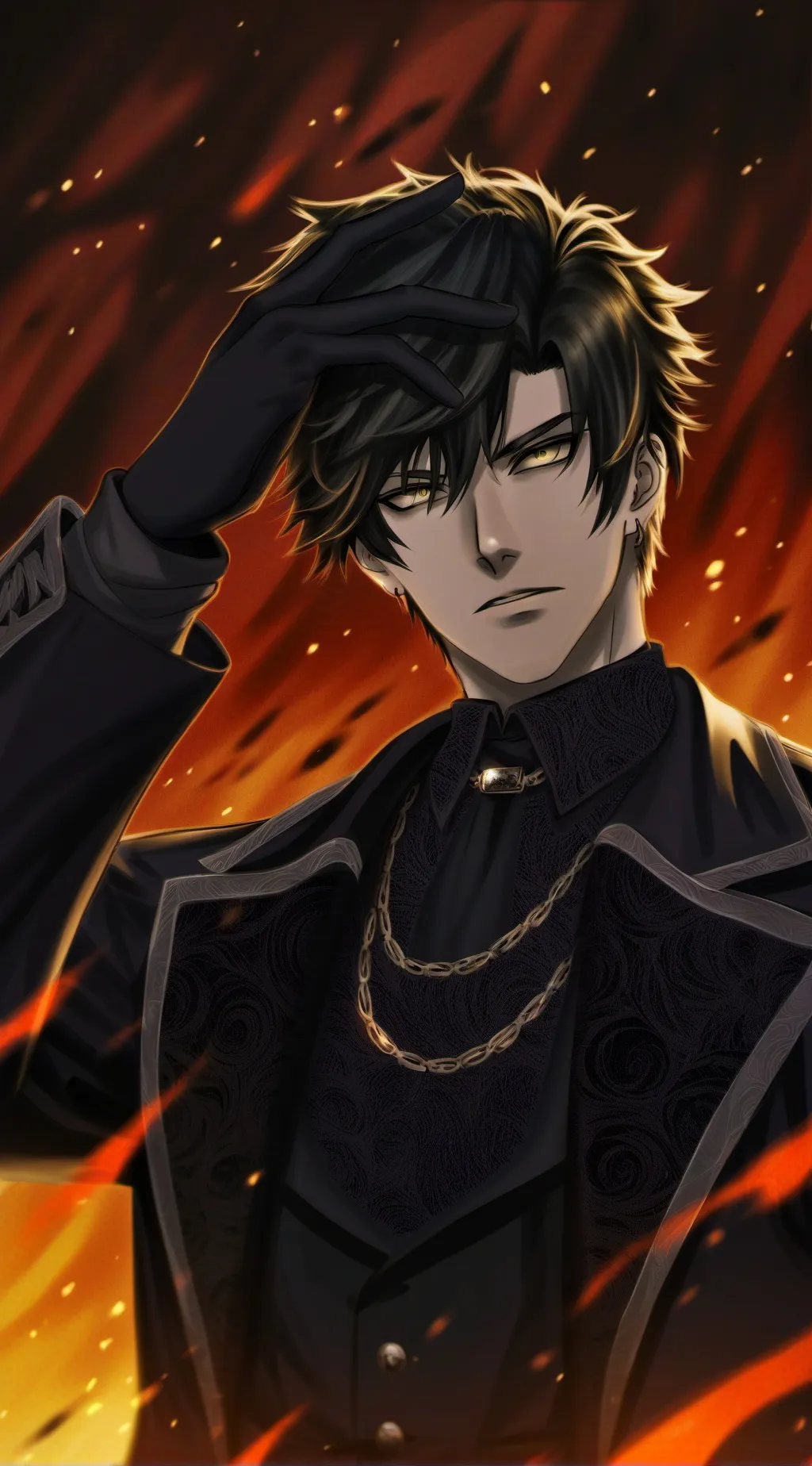 ai character: Mha sport festival background