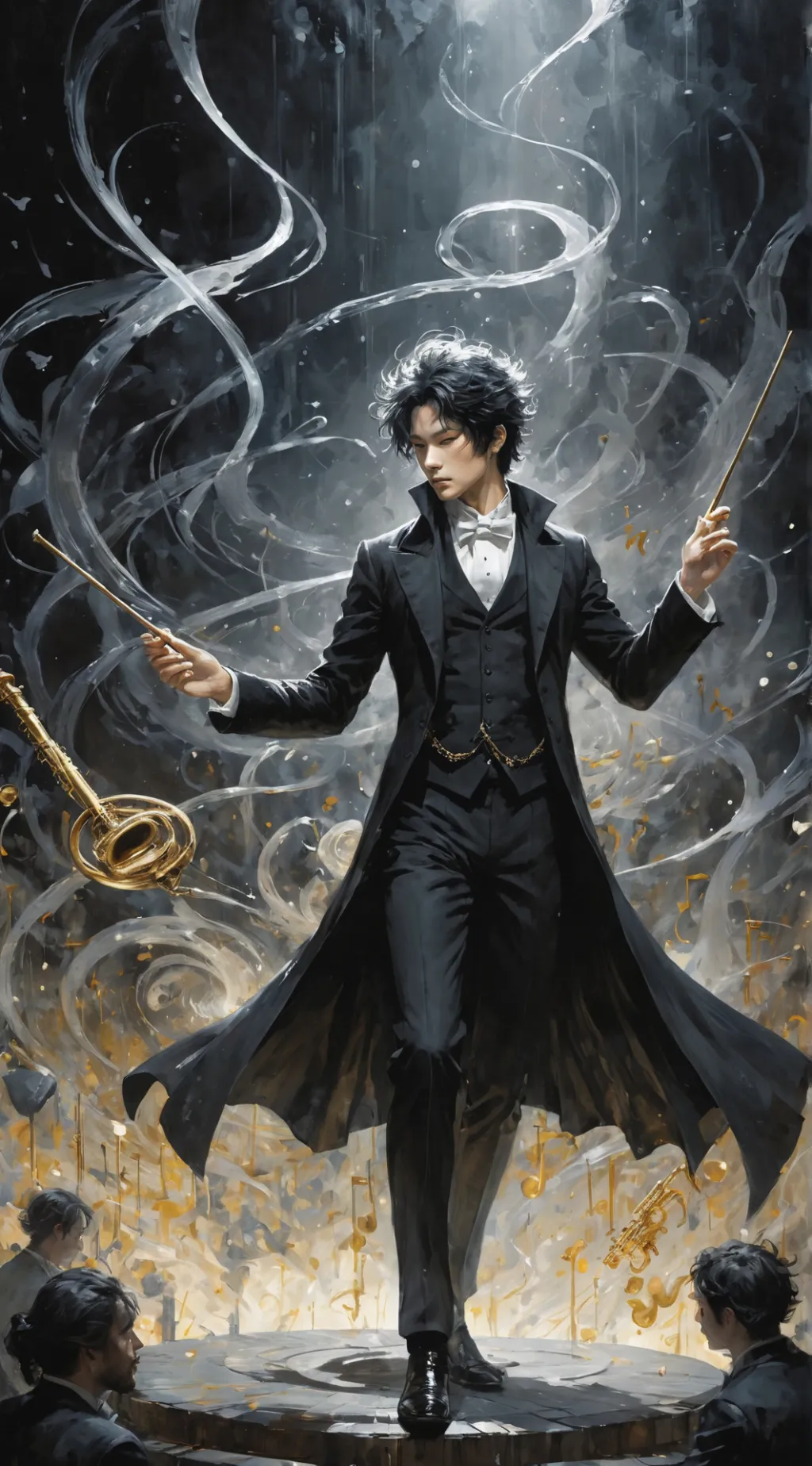 ai character: Maestro background