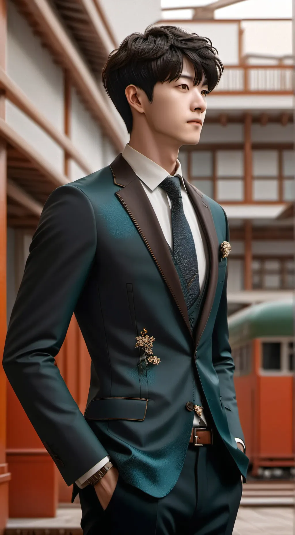 ai character: Seung  background