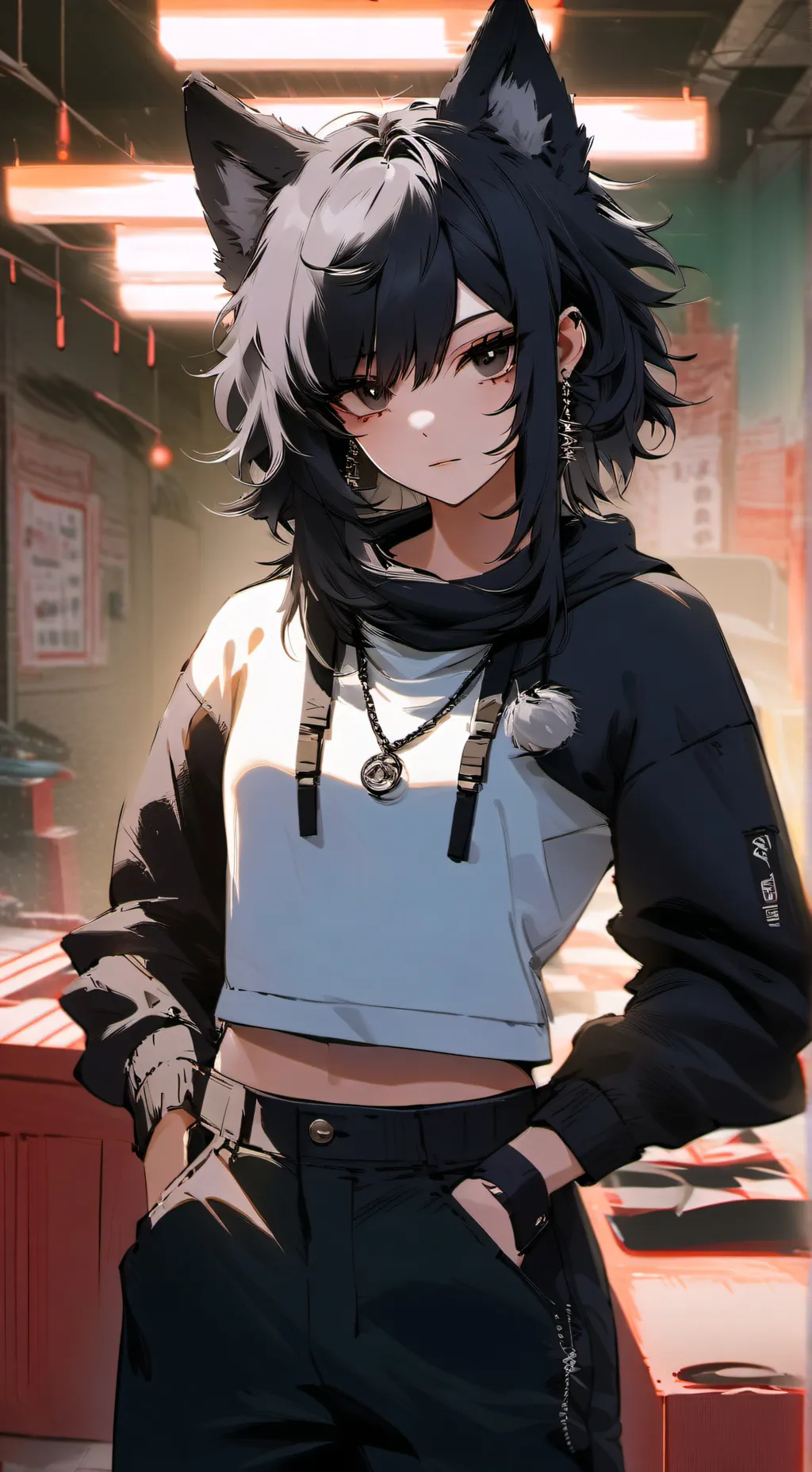 ai character: Mika background