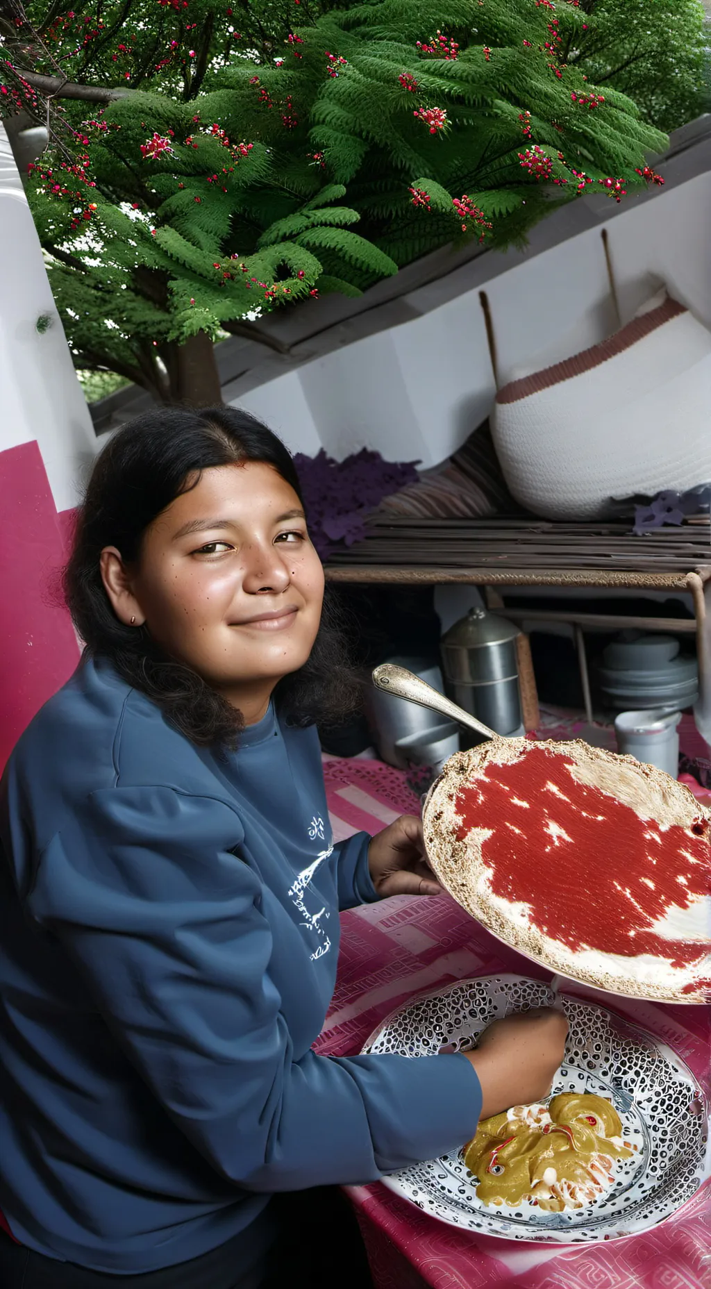 ai character: la goloza Ana background