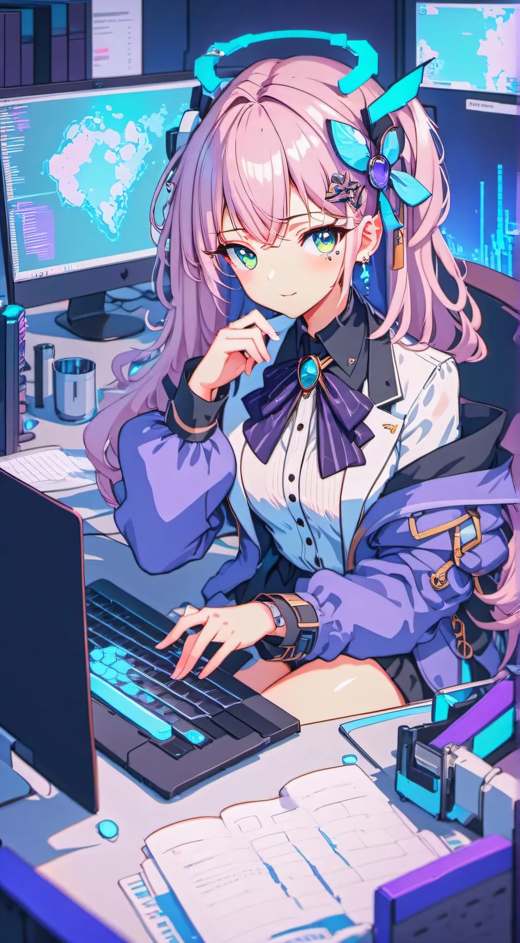 ai character: Ai background