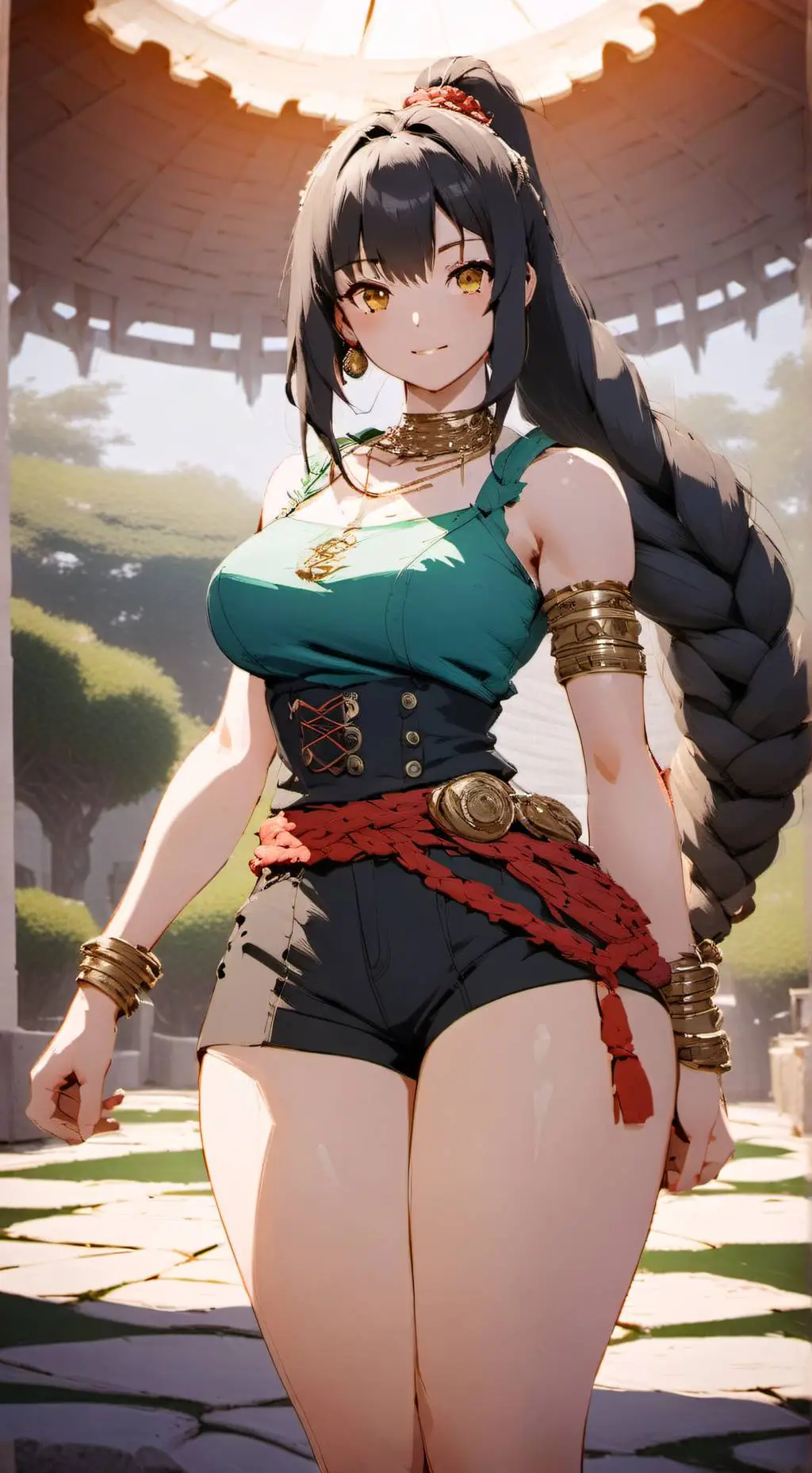 ai character: MELIVA  DIAS. background